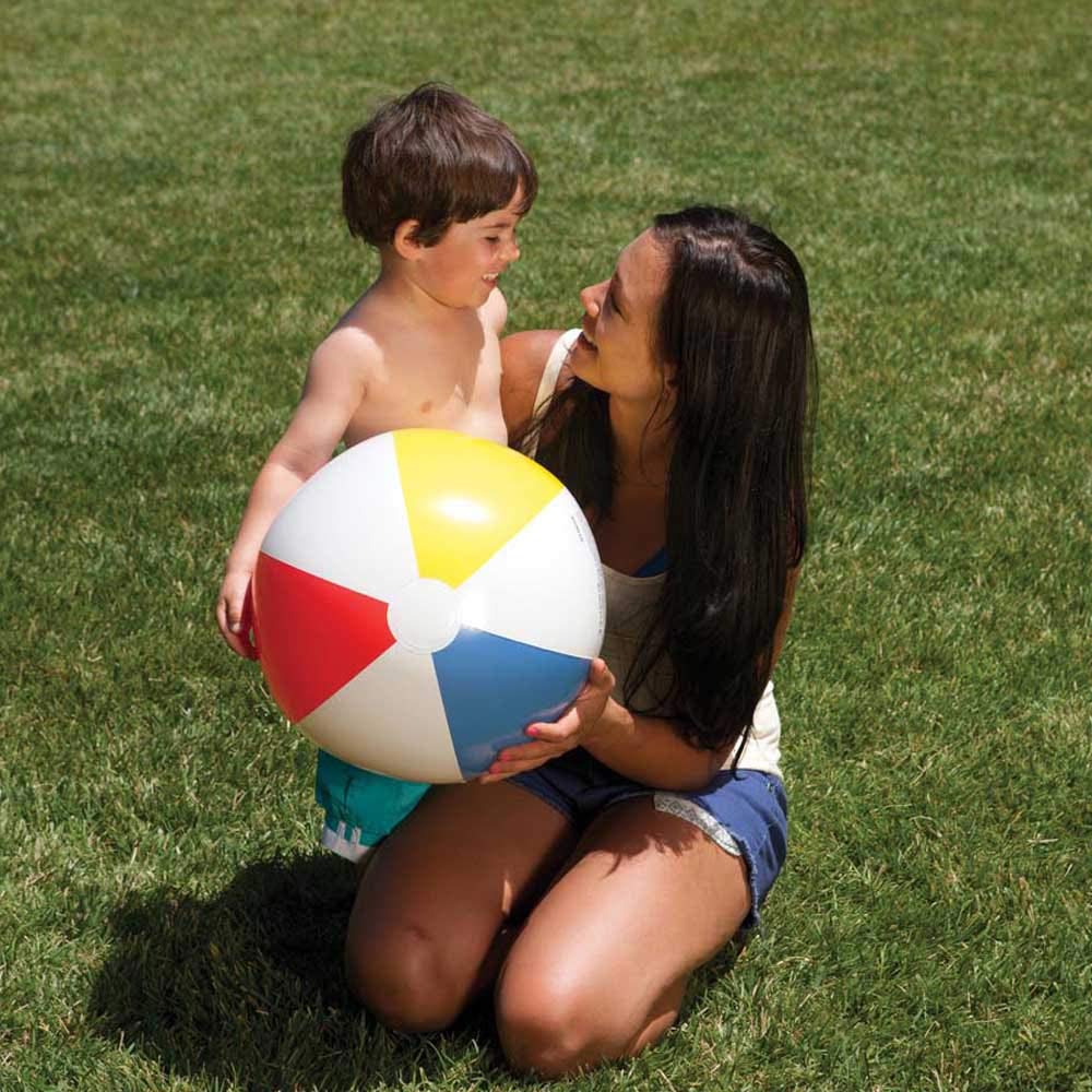 Intex 51 cm Vinyl Beach Ball - Colorful Design for Outdoor Fun | Model 59020EP 4