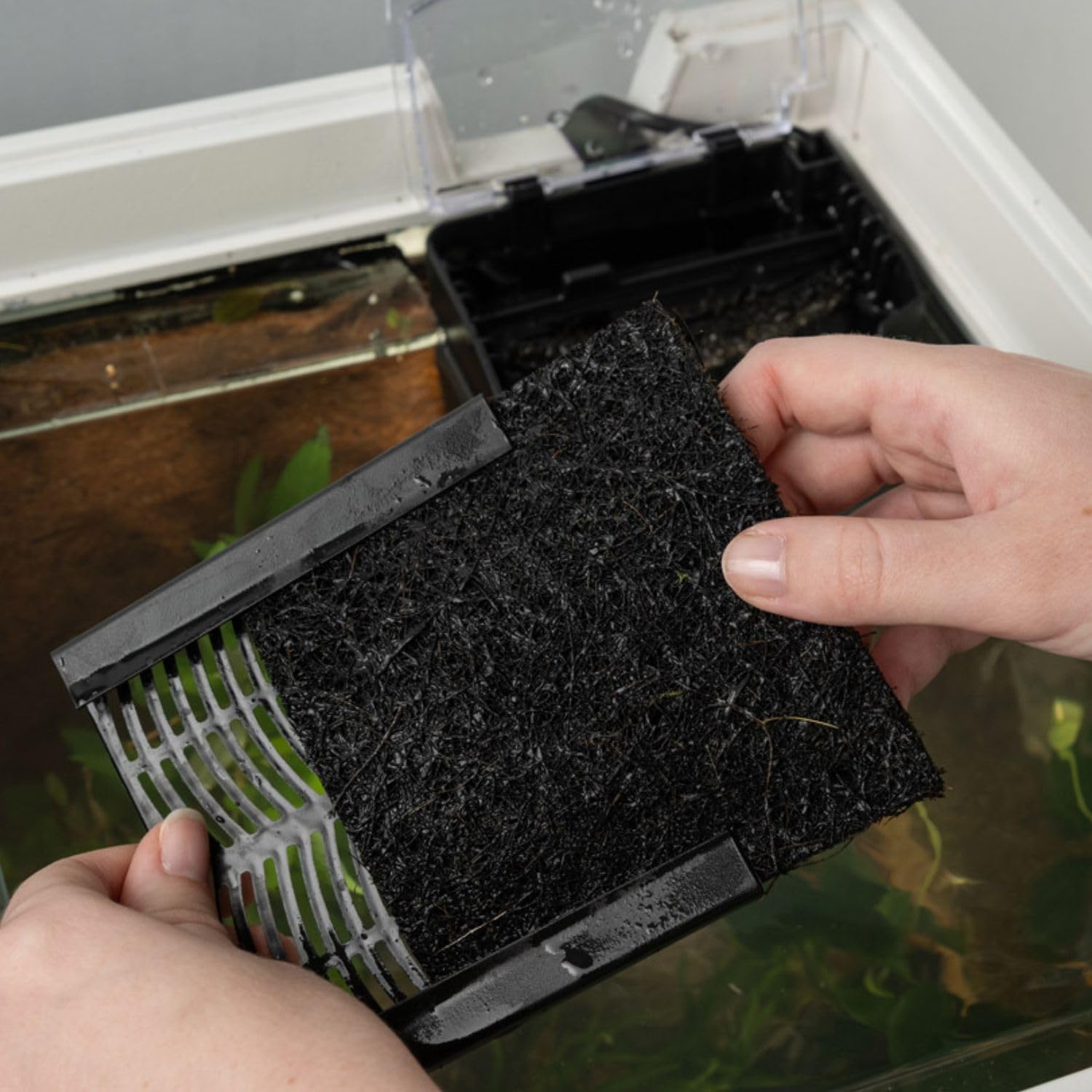 Interpet Internal Aquarium Filter - Bio CF2 | 5-Stage Filtration | Includes Coir Tech & Clean Pods 7