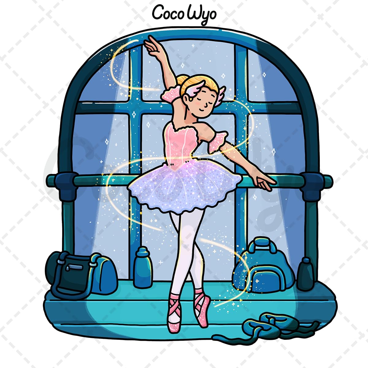 Coco Wyo Girl Moments Vol. 2 Coloring Book - Cute Cozy Scenes for Teens & Adults | Paperback 3