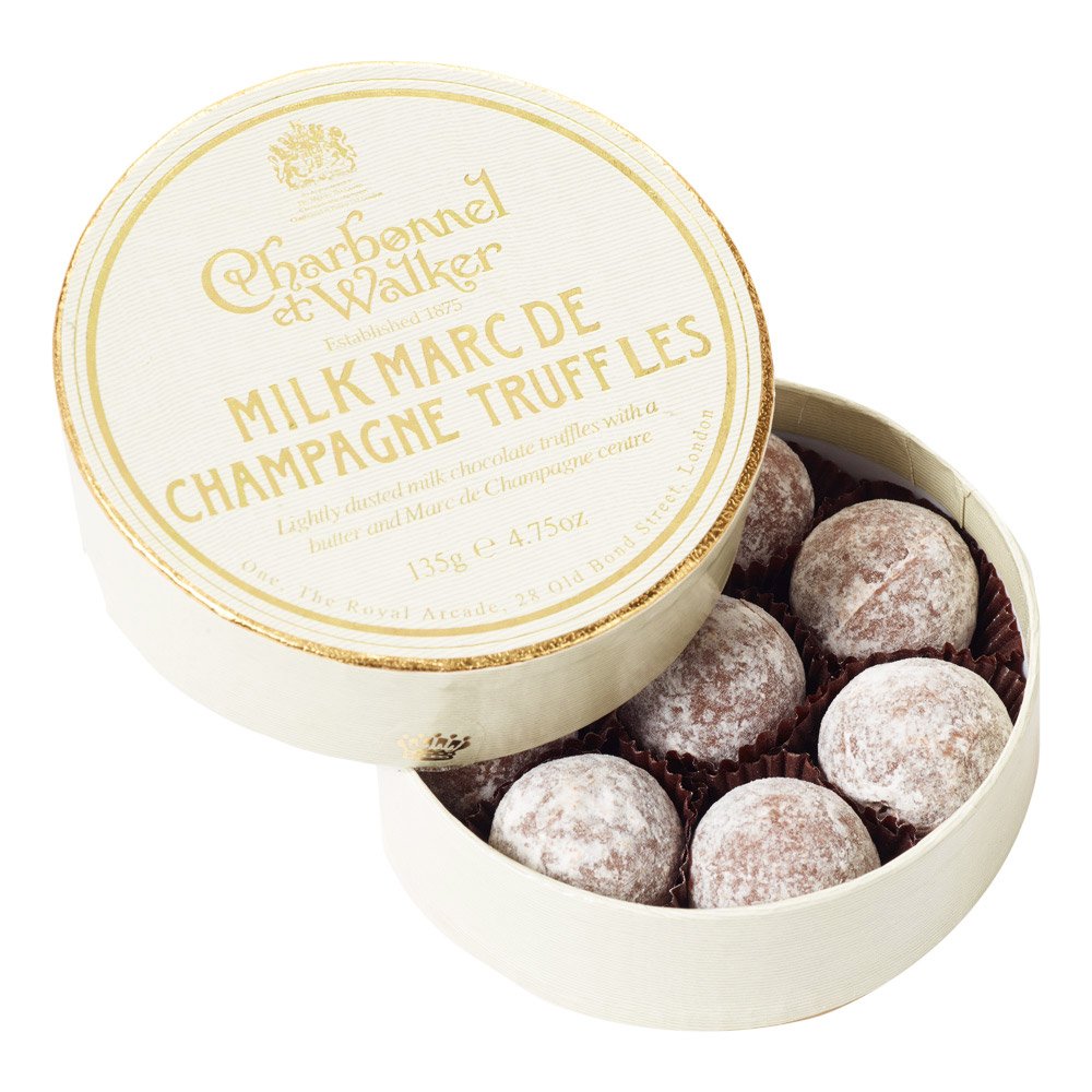 Charbonnel et Walker Milk Marc de Champagne Truffles 135 g