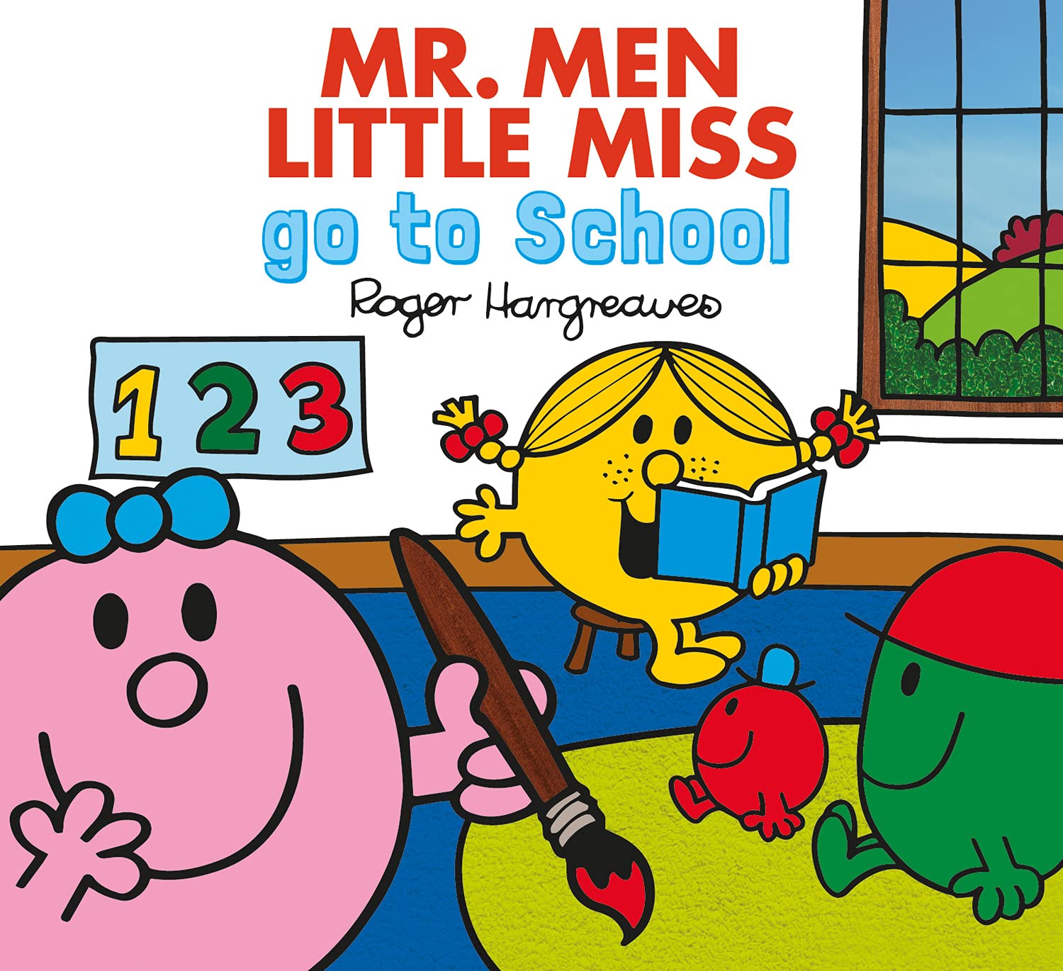 Mr. Men & Little Miss Everyday Mr. Men Go to School - Picture Book | Ages 3-5 1