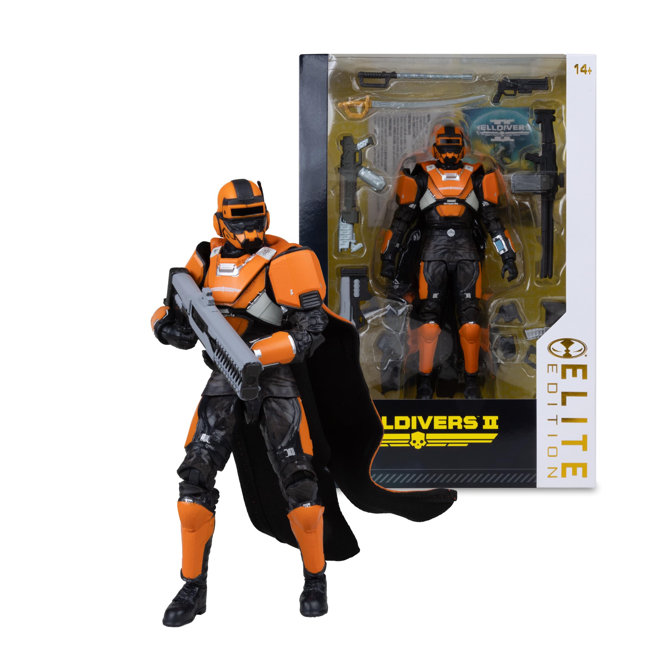McFarlane Helldivers 2 Trench Engineer 7in Deluxe Action Figure | Ultra Articulation | Multicolor 4