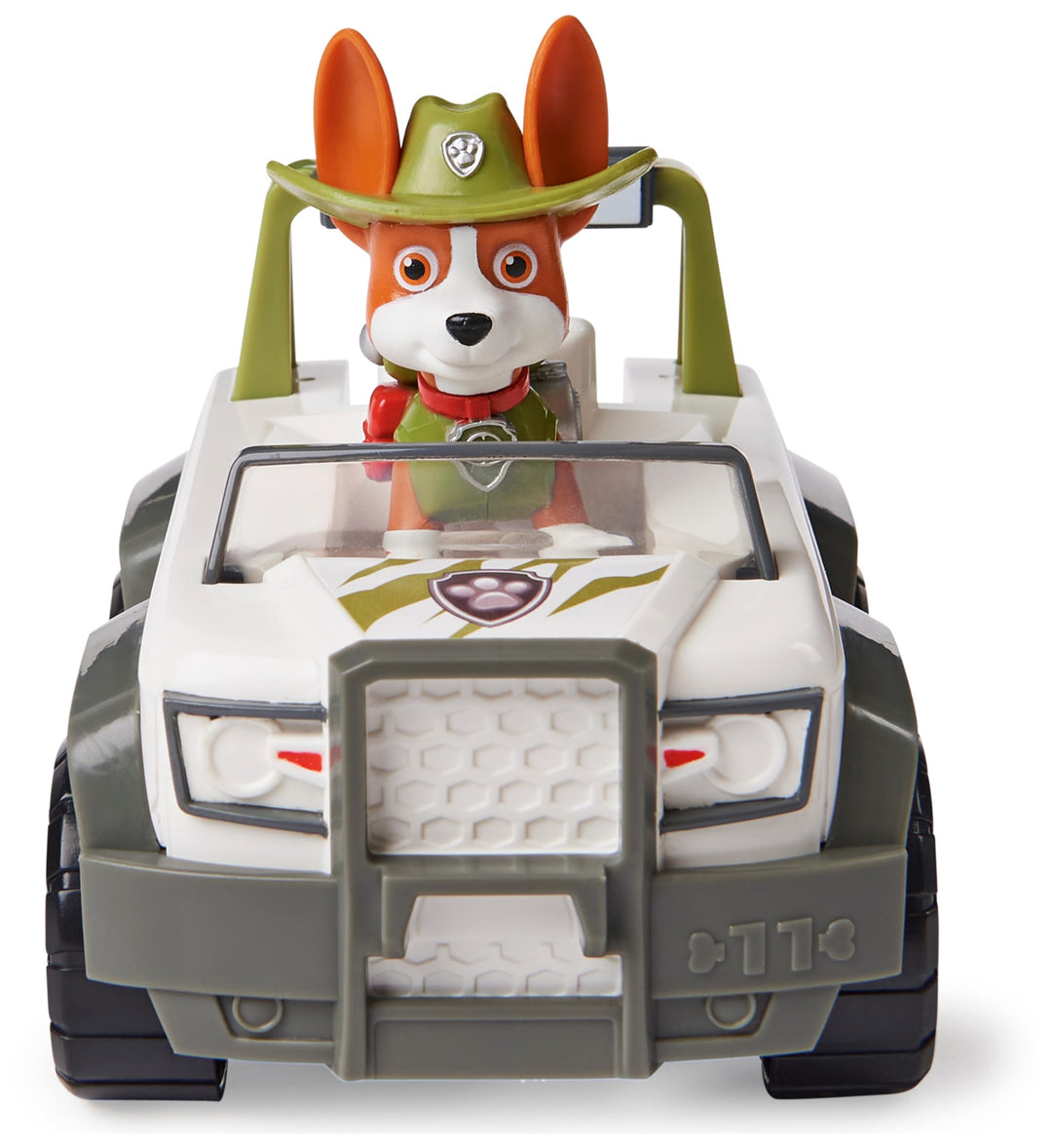 Paw Patrol Tracker's Jungle Cruiser - Toy Vehicle with Collectible Action Figure for Kids 3+