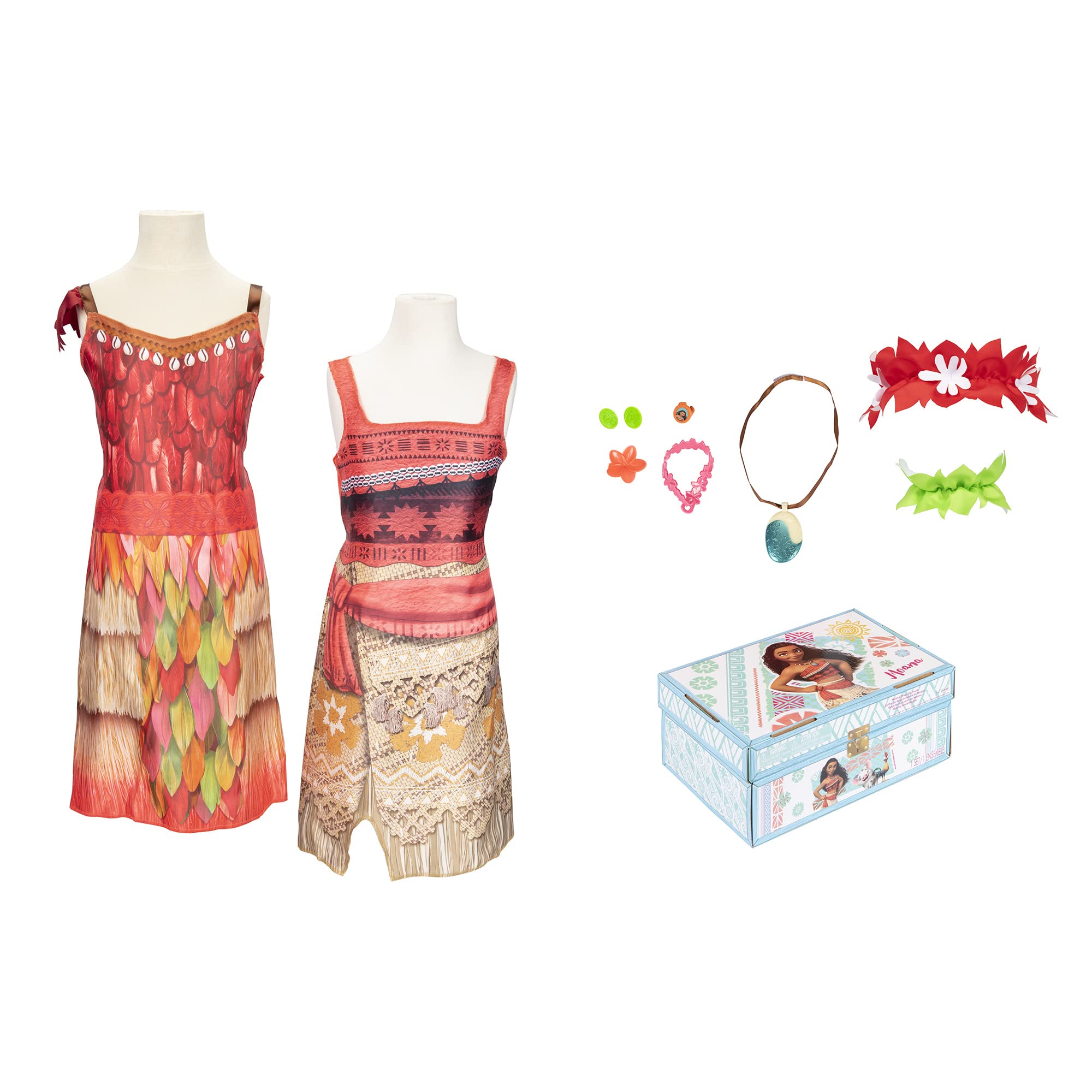 Disney Princess Moana Dress Up Trunk - 11 Pieces | Ages 3-6 Years 4