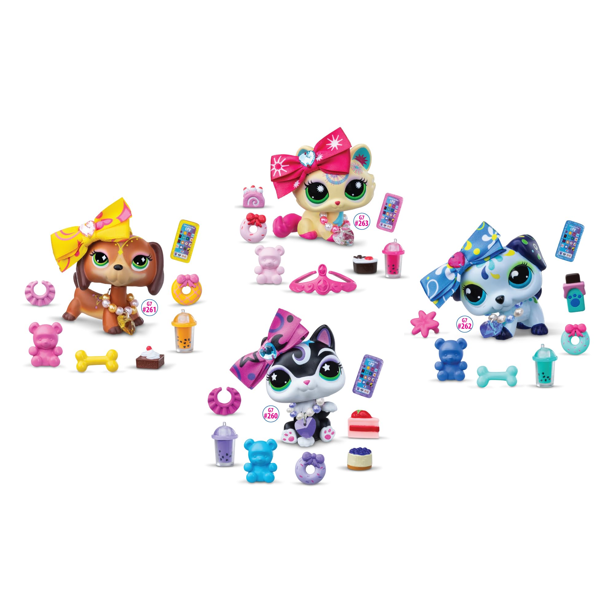 Littlest Pet Shop Sweet and Stylish Collection - Deluxe Ragdoll Cat Playset for Kids 4
