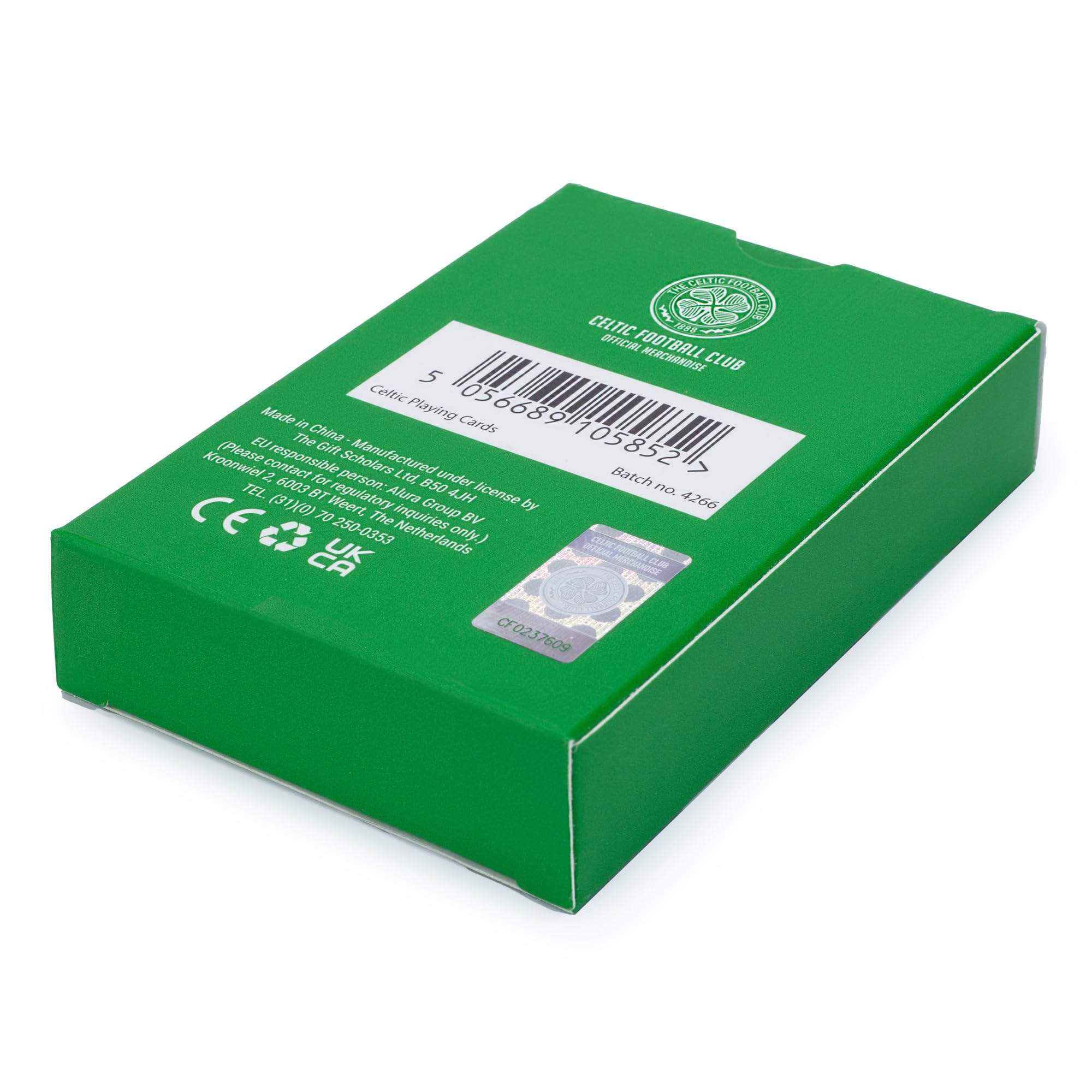 The Gift Scholars Celtic FC Officially Licensed Playing Cards - 52 Card Deck with Linen Finish 5