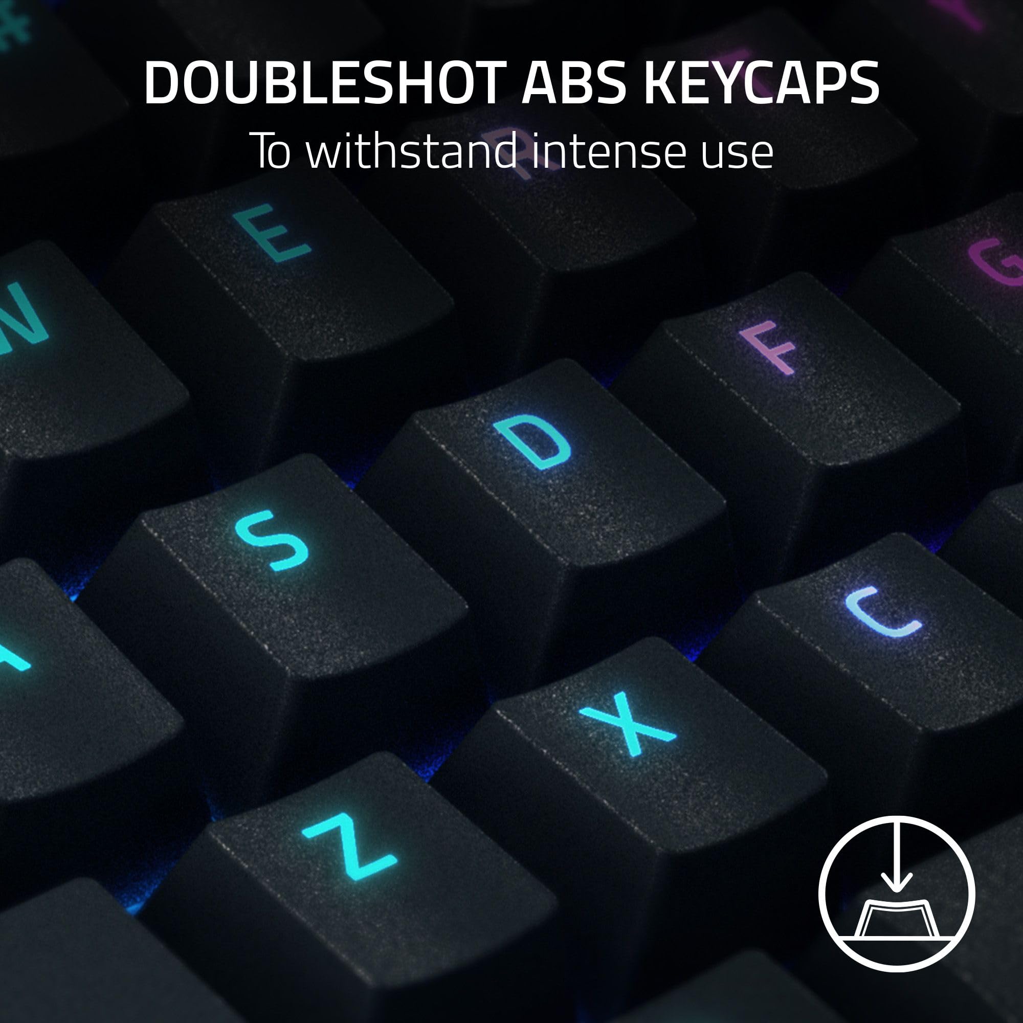 Razer BlackWidow V4 Mechanical Gaming Keyboard - Green Clicky Switch | Chroma RGB | UK Layout 7