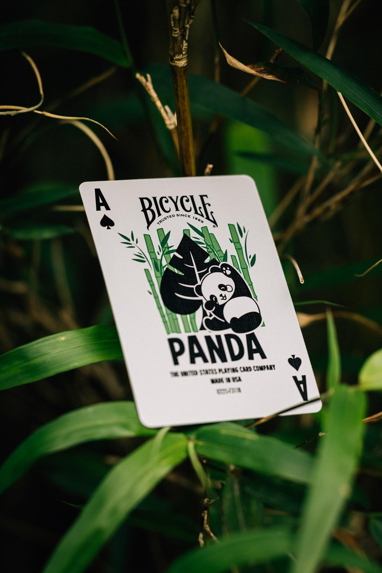 Bicycle Panda Playing Cards - Cute Animal Design, Air Cushion Finish, Made in USA 4