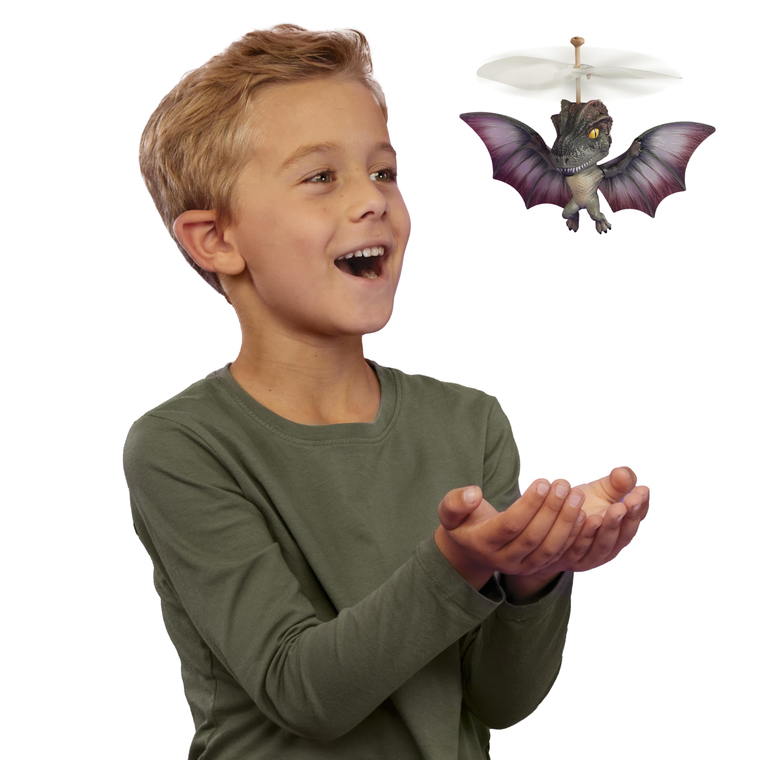 MGA Entertainment GrossMos Flying Dino Blue - Interactive Dinosaur Toy for Ages 6+ 10