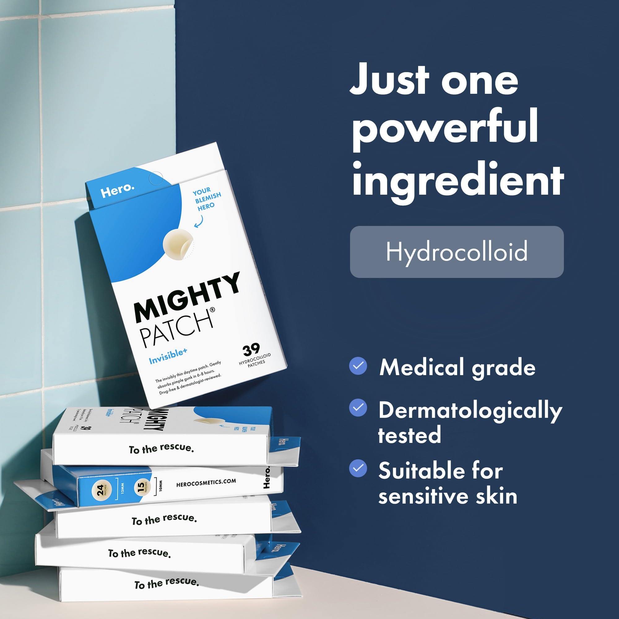 Hero Cosmetics - Mighty Patch Invisible+ Acne Patches (39 Count) 6