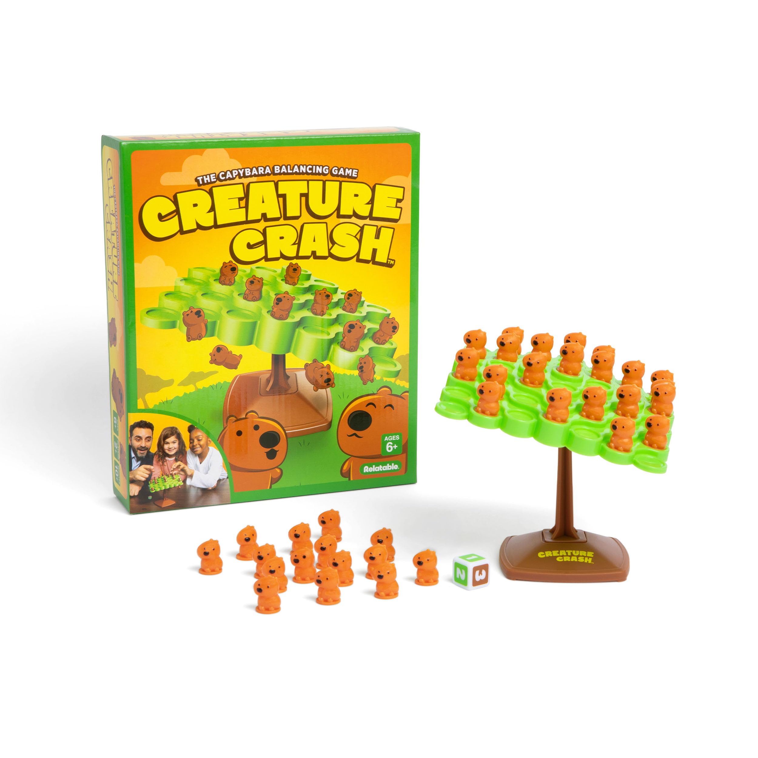 WHAT DO YOU MEME? Creature Crash Balancing Game | 2+ Players | Multicolor Plastic