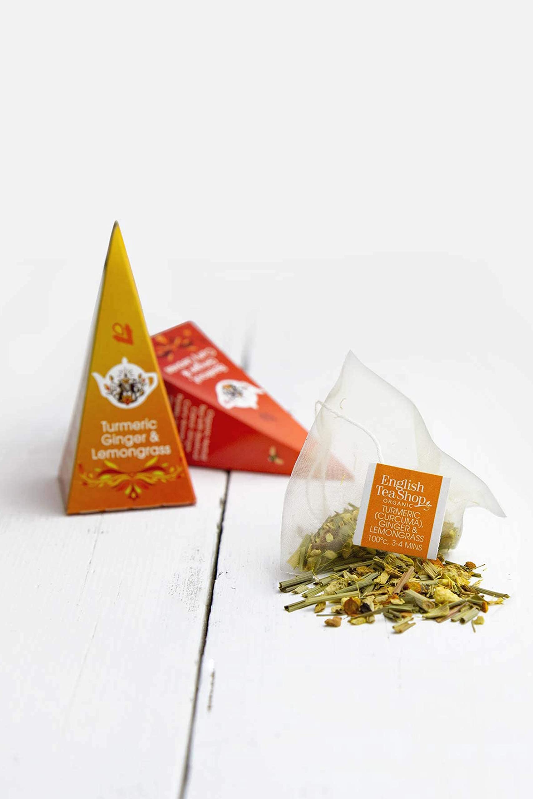 English Tea Shop Super Tea Prism Collection - 12 Fairtrade Organic Pyramid Tea Bags in 6 Flavours 11