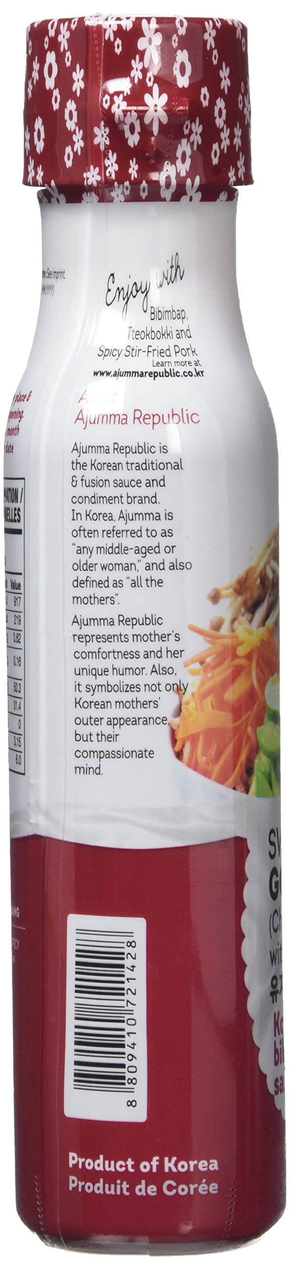 Ajumma Republic Sweet and Spicy Gochujang Chilli Sauce with Citron - 300g 3