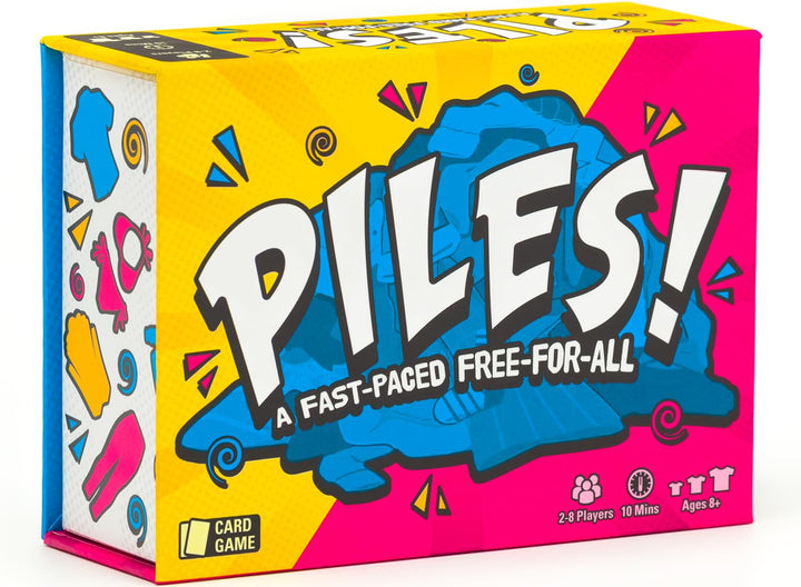 Lost Boy Entertainment Piles Card Game for Kids 8 and Up