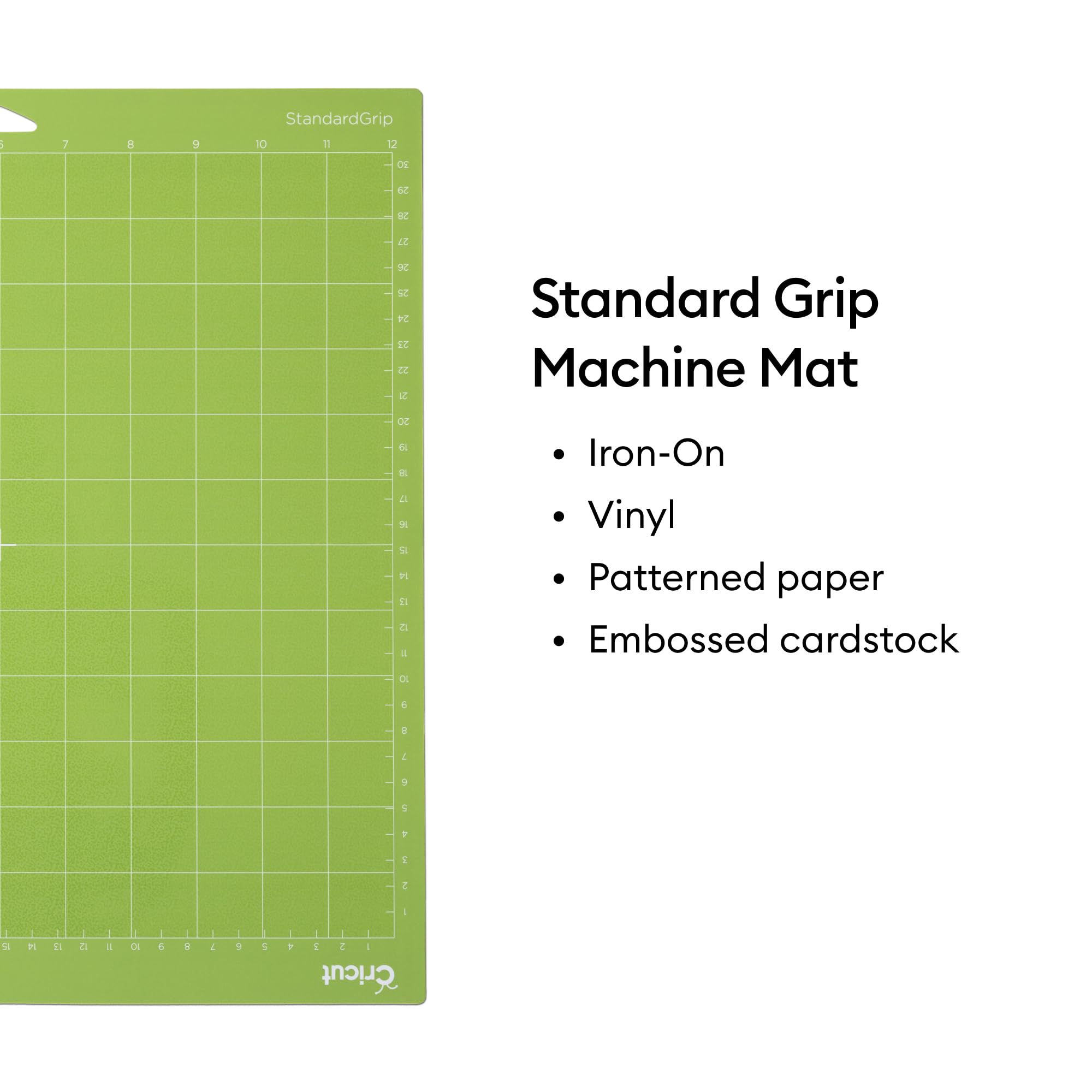 Cricut Standardgrip Cutting Mat 12" x 12" - 3 Pack Green | Compatible with Explore & Maker Machines 6
