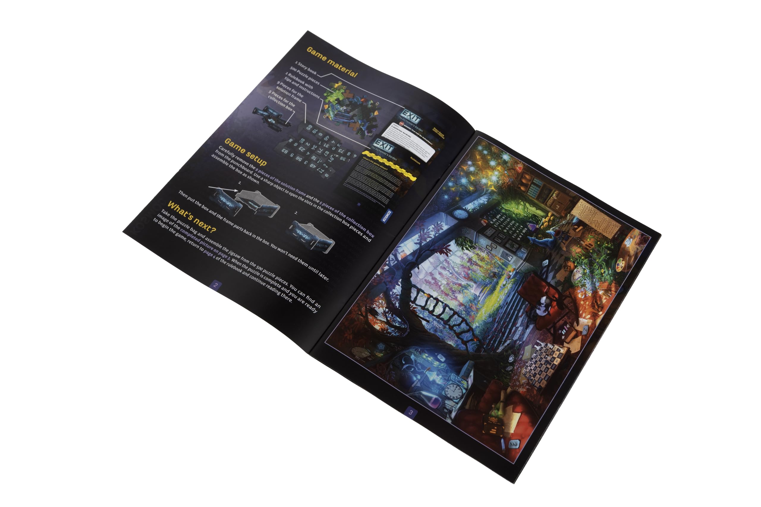 Thames & Kosmos EXIT: The Alchemist’s Garden Jigsaw Puzzle - 500 Pieces | Escape Room Game 7
