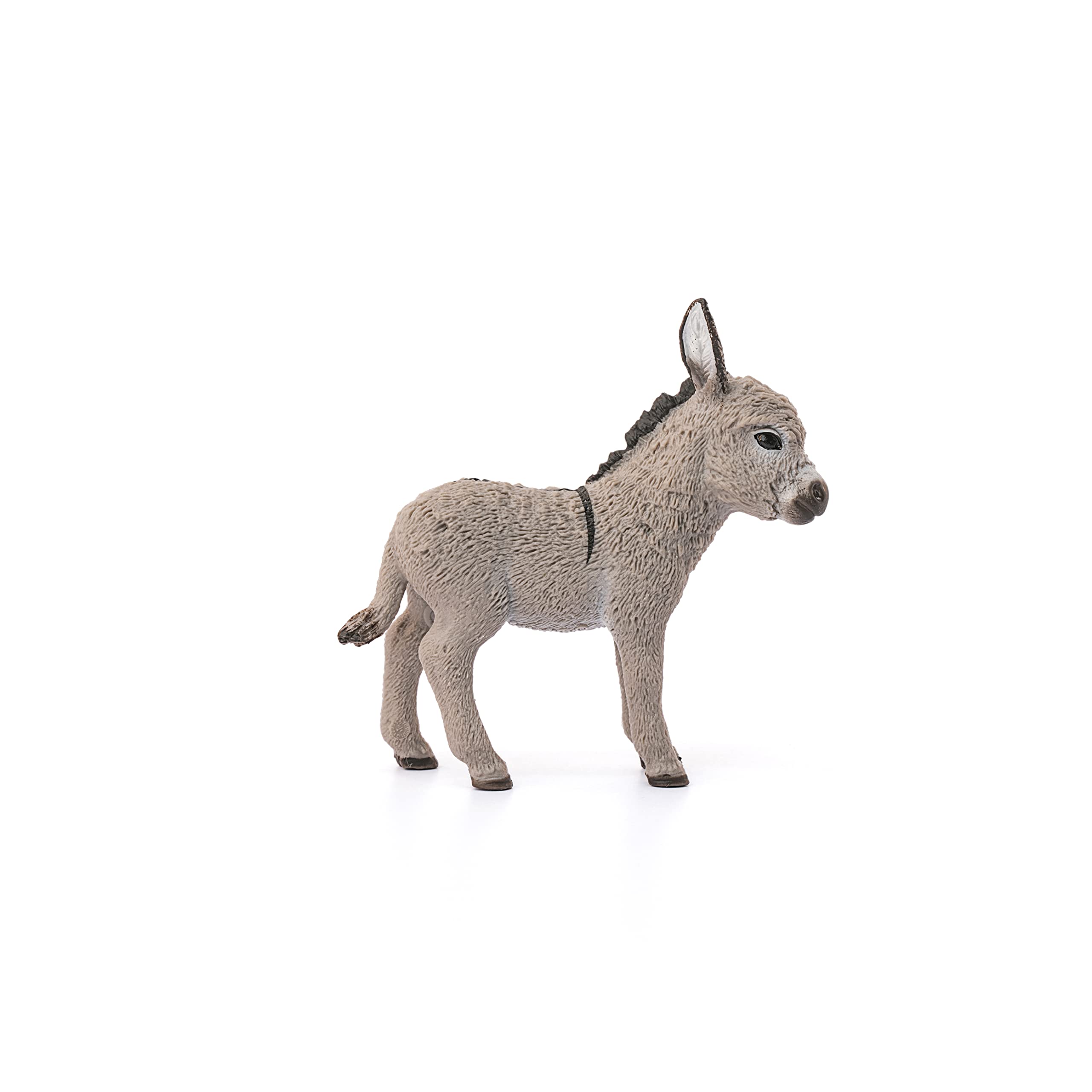 Schleich Farm World Donkey Foal Figurine | Ages 3+ | Grey 2
