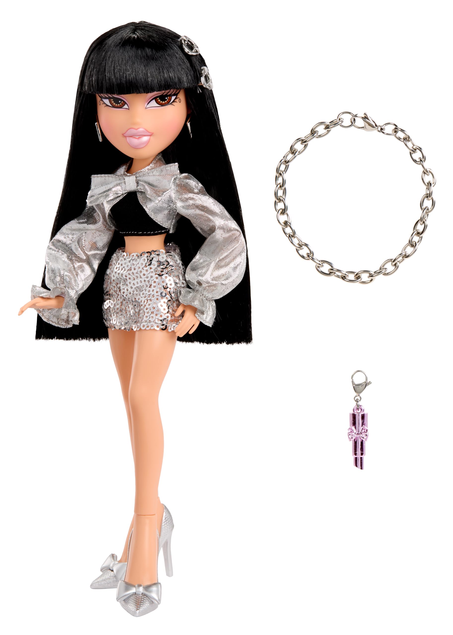 Bratz Charmz Jade Fashion Doll - Collectible Charm Bracelet | 29.21 cm Size 2