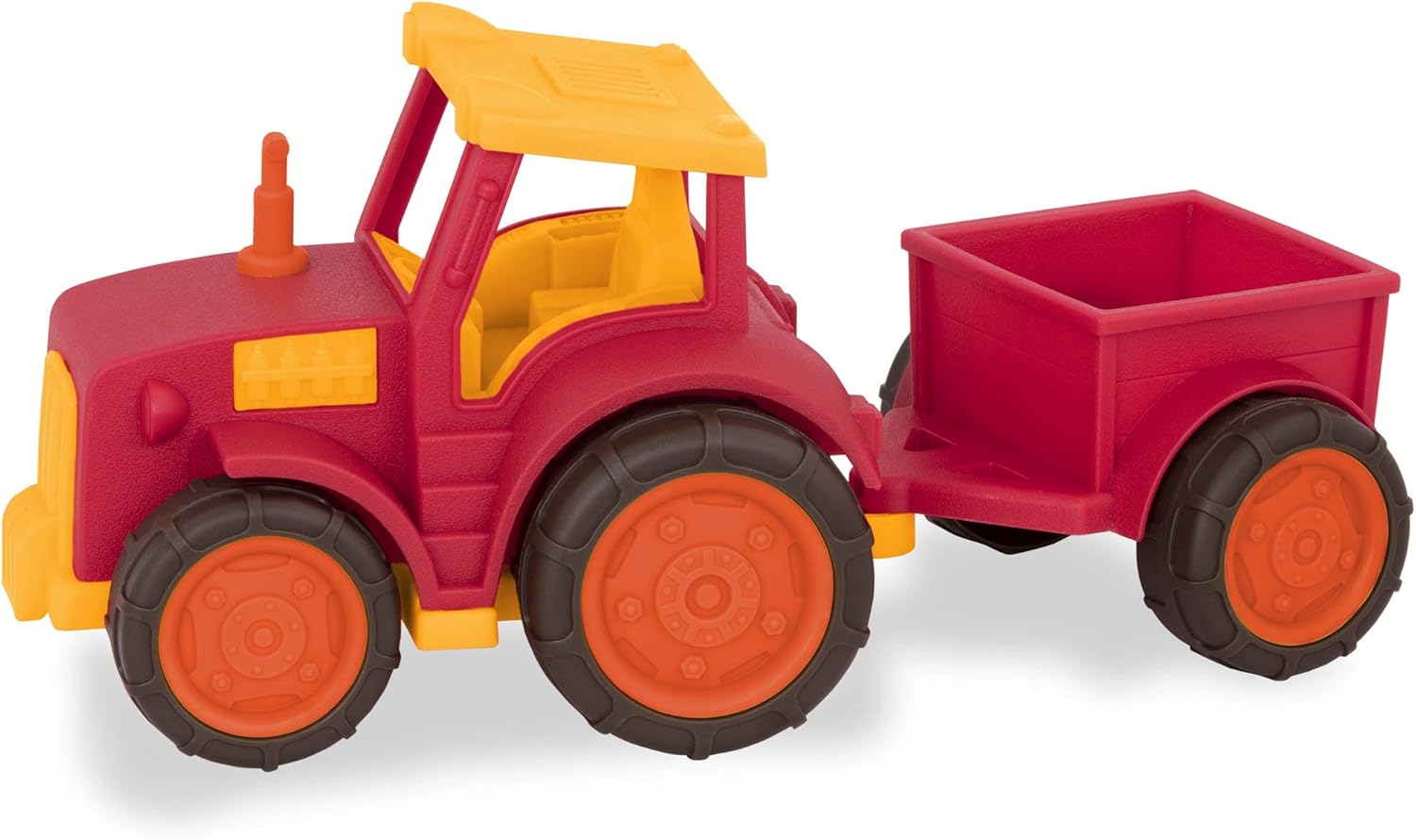 Wonder Wheels by Battat Tractor & Trailer - Toy Vehicle Playset for Toddlers 12 Months+