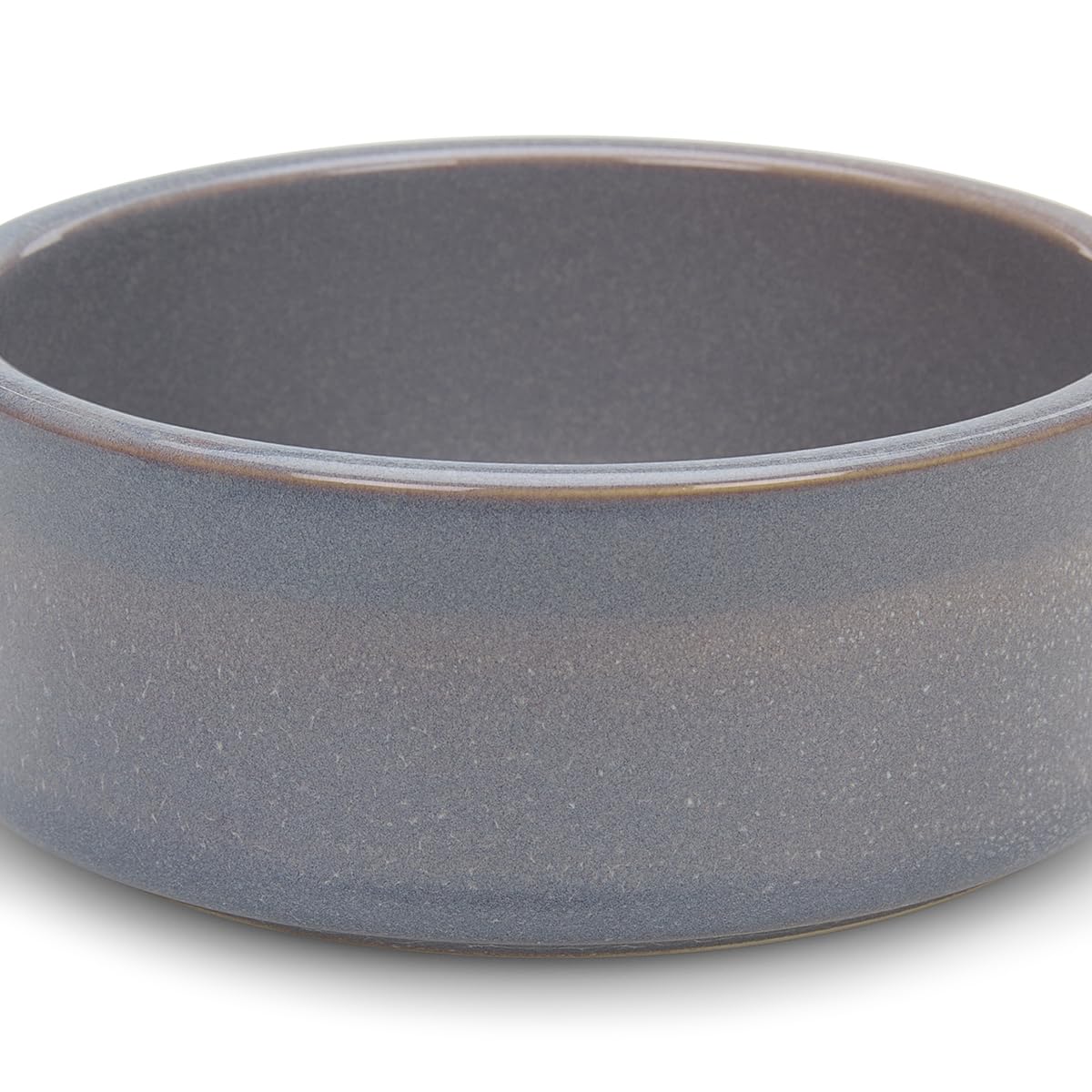 Petface Ceramic Two-Tone Reactive Glaze Pet Bowl - 15 cm Diameter | Heavy & Durable for Dogs 5