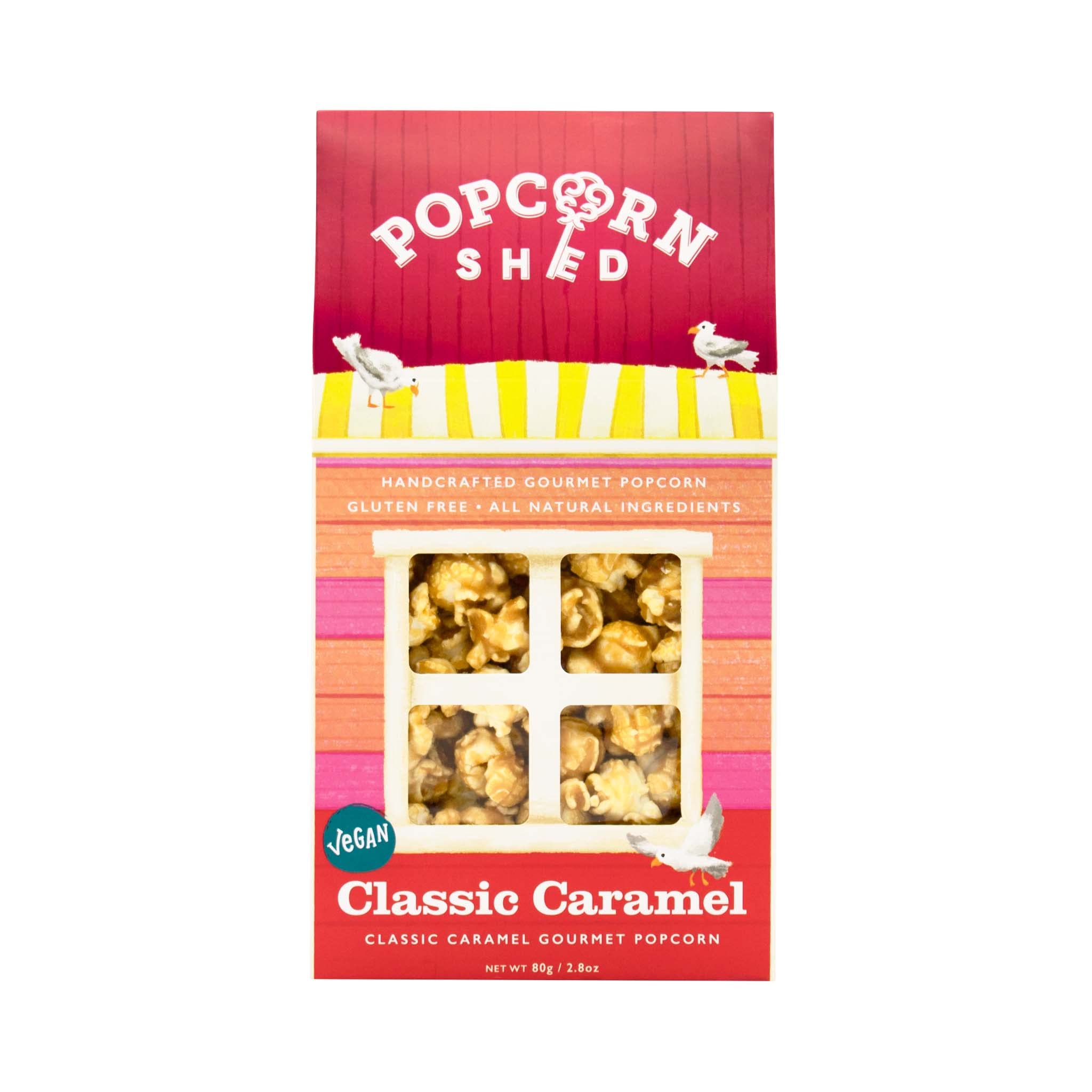 Popcorn Shed Classic Caramel Gourmet Popcorn (1 x 80g) 5