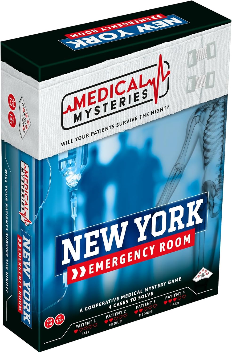 Fat Brain Toys Medical Mysteries Board Game - Cooperative Strategy Game for Adults & Teens