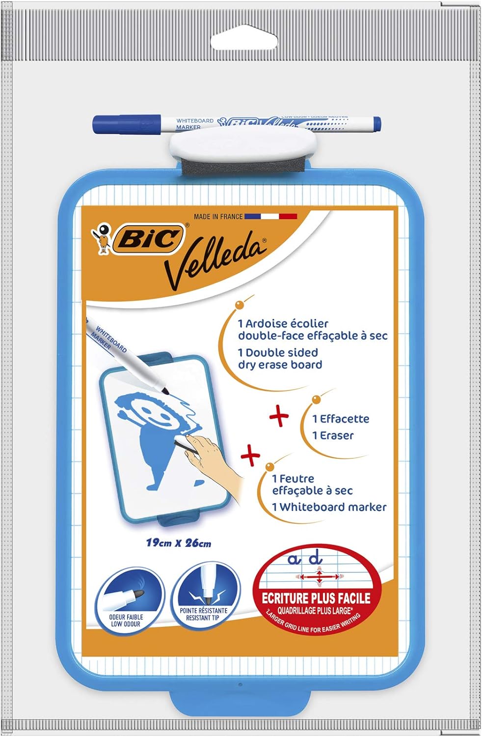 BIC Velleda - Double-Sided Dry Erase Board (Whiteboard)