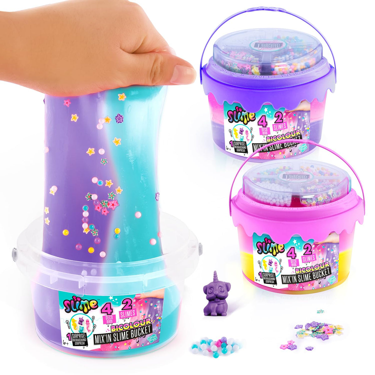 Canal Toys Mix'in Slime Bucket - 400g Slime, Age 6+