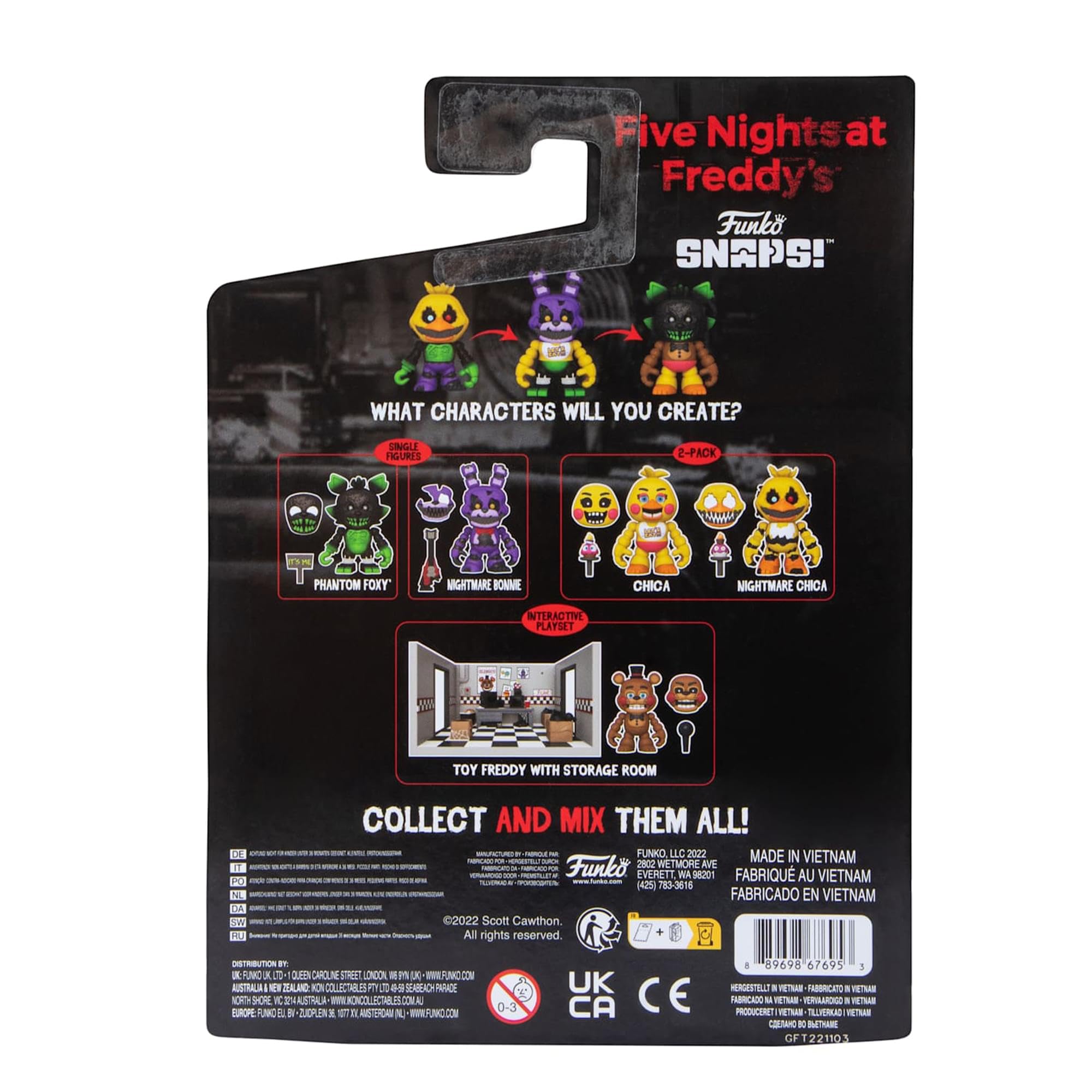 Funko Snaps! Five Nights at Freddy's - Phantom Foxy Vinyl Figure 13