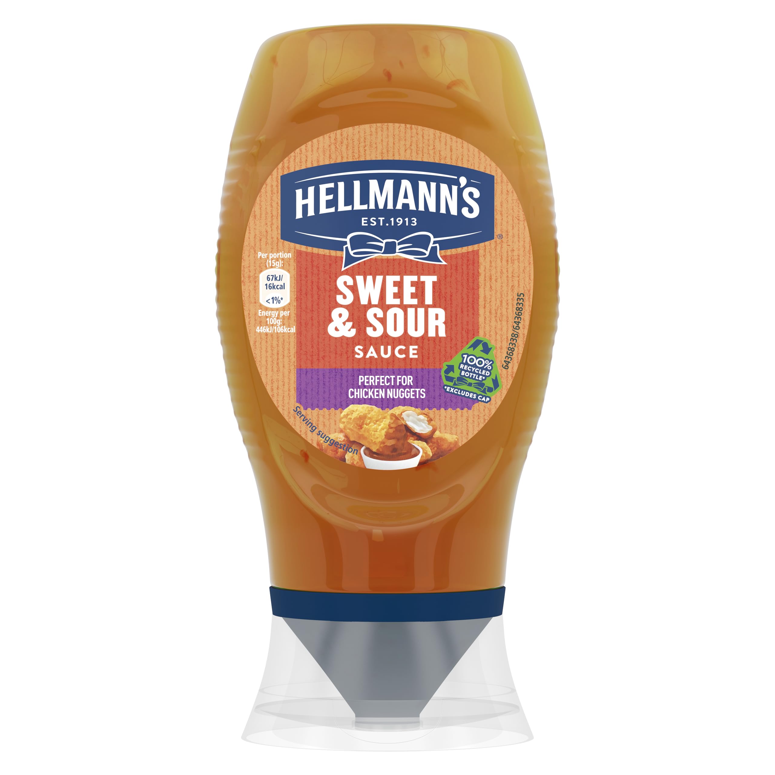 Hellmann's Sweet & Sour Sauce with Apricots, Vinegar & Spices | Vegan & Gluten Free | 250ml