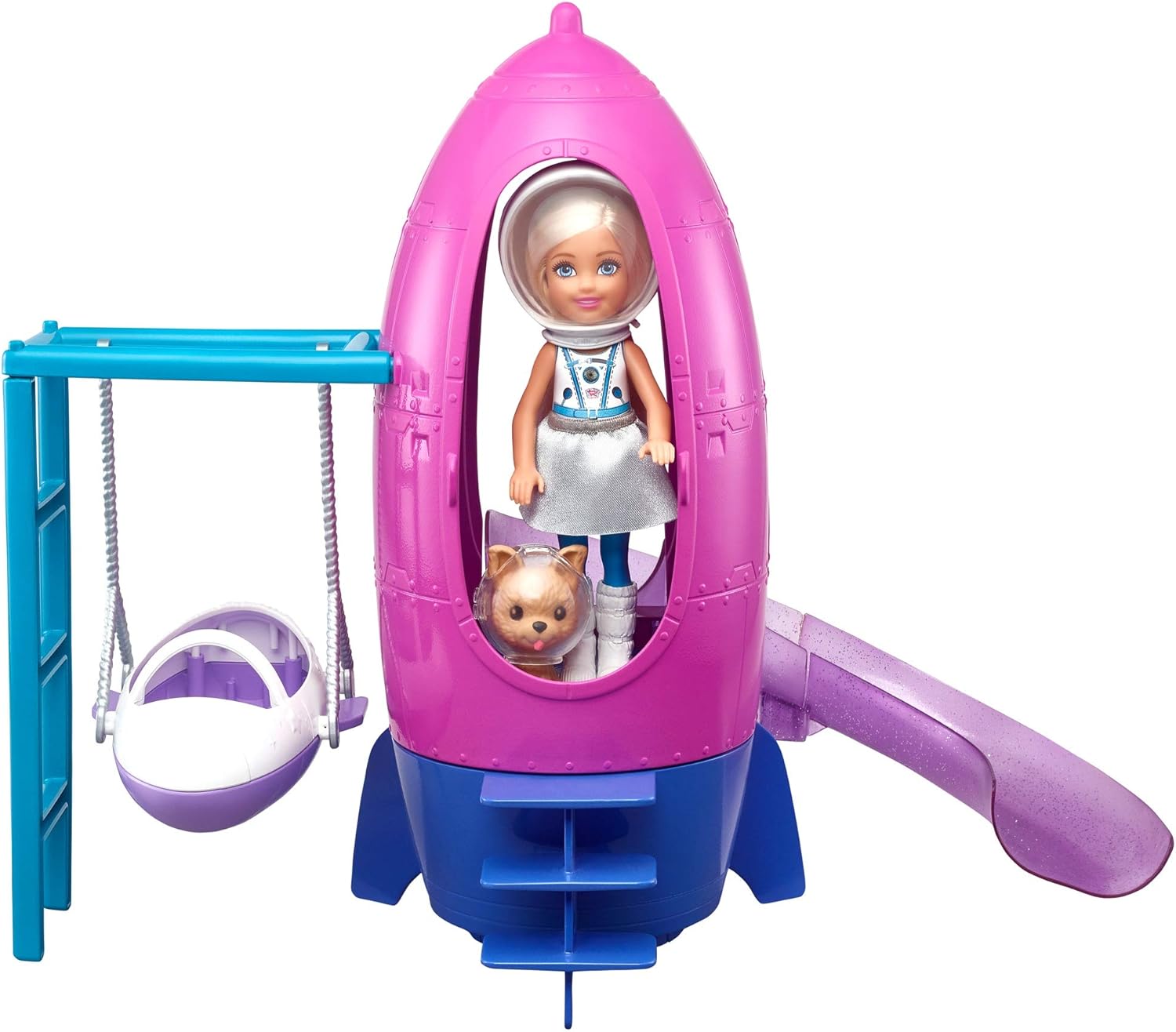 Barbie Space Discovery Chelsea Doll & Rocket Ship Playset with Puppy - Ages 3 to 7 4