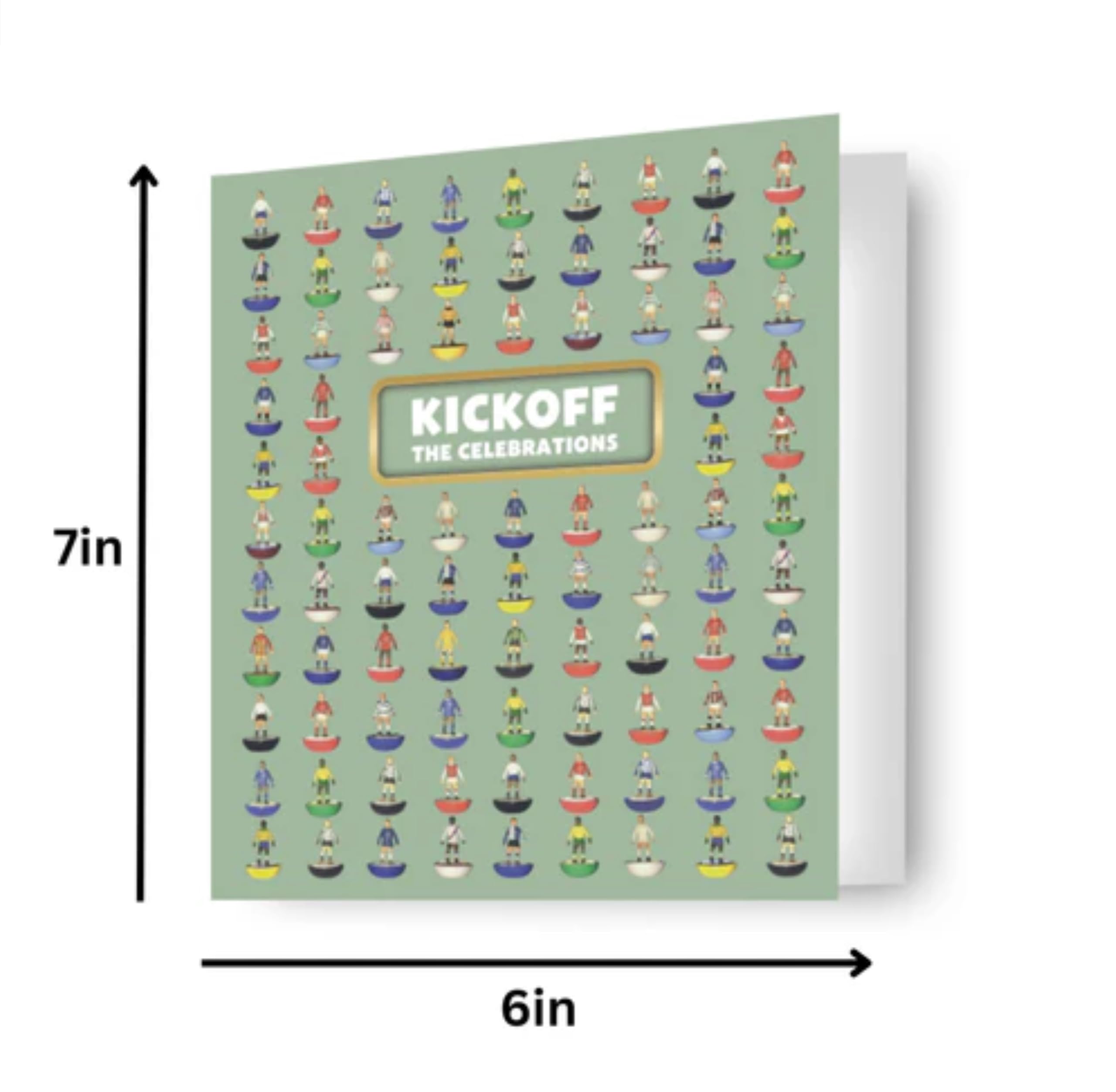 Danilo Promotions LTD Subbuteo Football Birthday Card 'Kickoff The Celebrations' | Unisex Adults & Kids 2