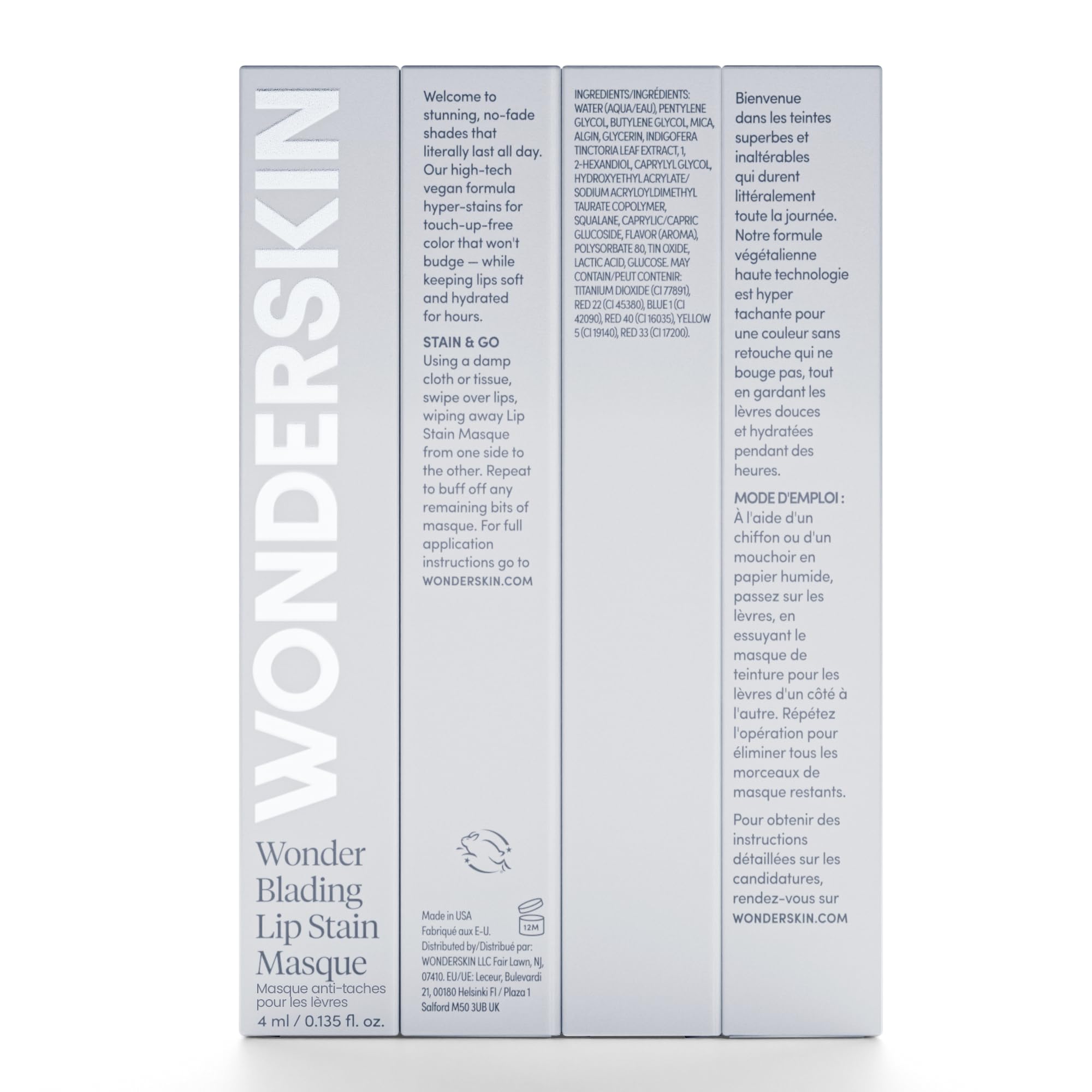 Wonderskin Wonder Blading All Day Lip Stain Peel Off Masque and Reveal Kit - Hayley 4