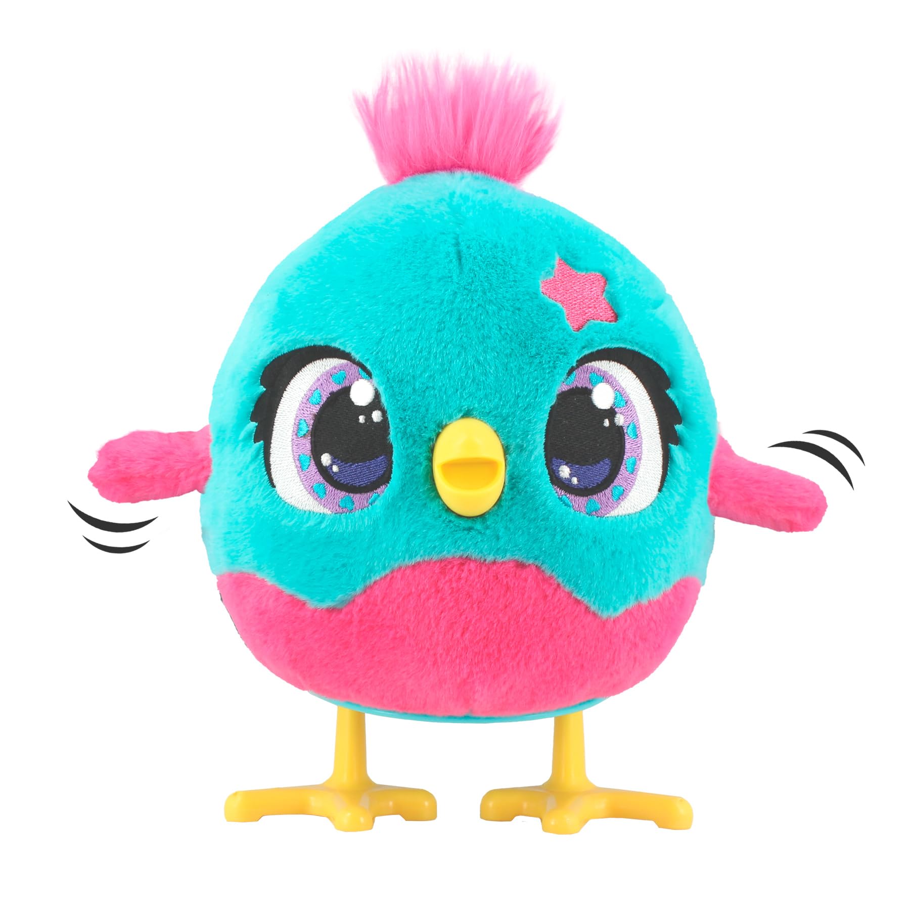 Funtasy Family Chick-A-Boo Interactive Plush Toy - Dances, Sings, Lays Eggs | Ages 3+ 4