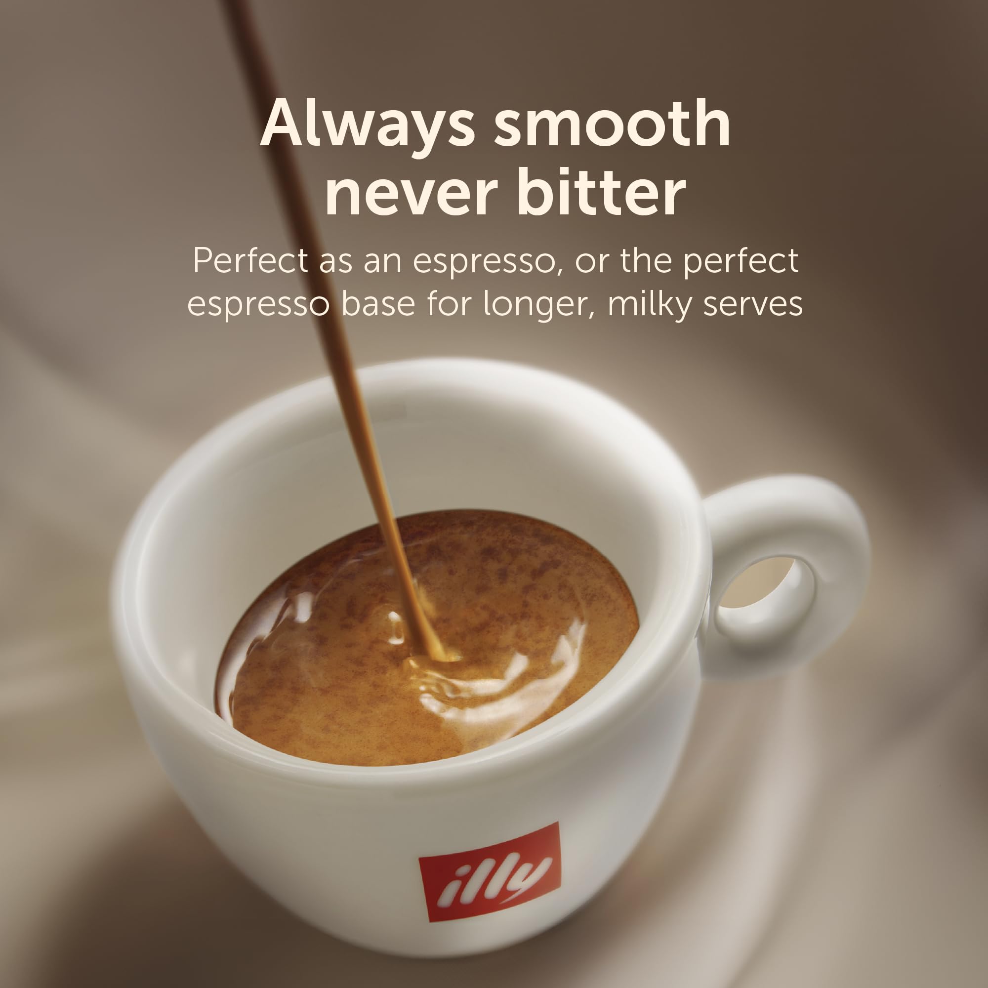 illy Intenso Coffee Pods - 50 Count | Intensity 7/9 | Nespresso Original Compatible 6