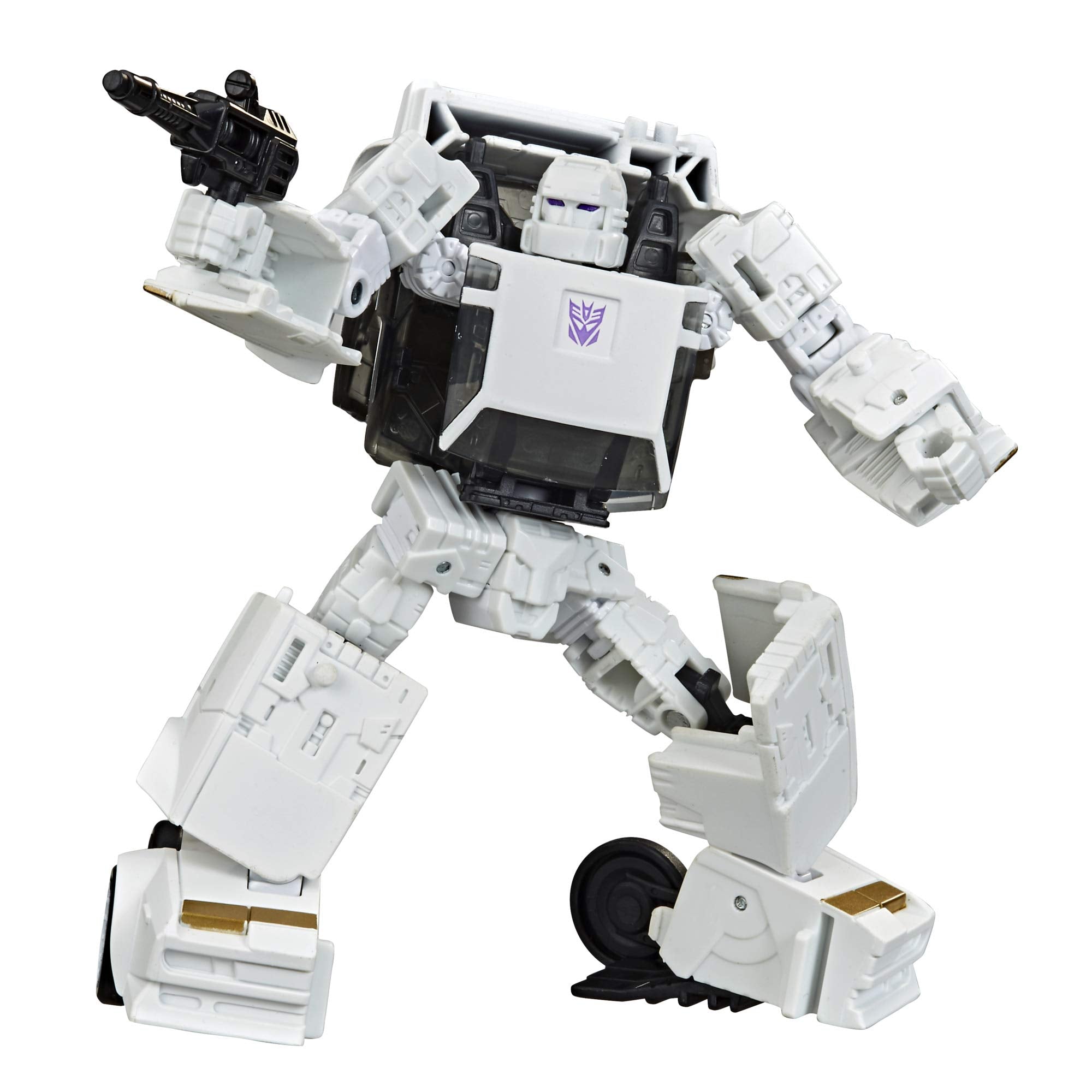 Transformers Generations War for Cybertron: Earthrise Deluxe WFC-E37 Runamuck Action Figure | 5.5 inches | Ages 8+