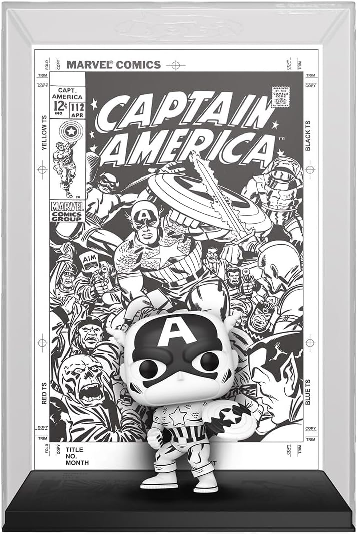 Funko Pop! Comic Cover Marvel 85th - Captain America Vinyl Figure (80961)