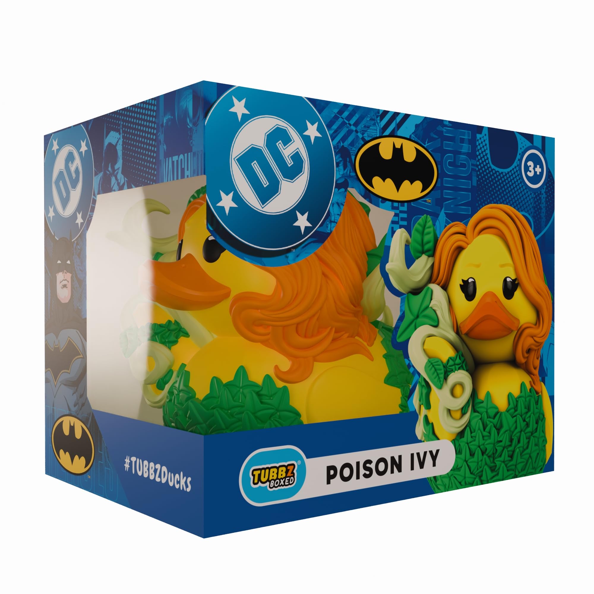 TUBBZ Poison Ivy Cosplaying Rubber Duck Vinyl Figure - DC Comics Collectible | 9cm Tall