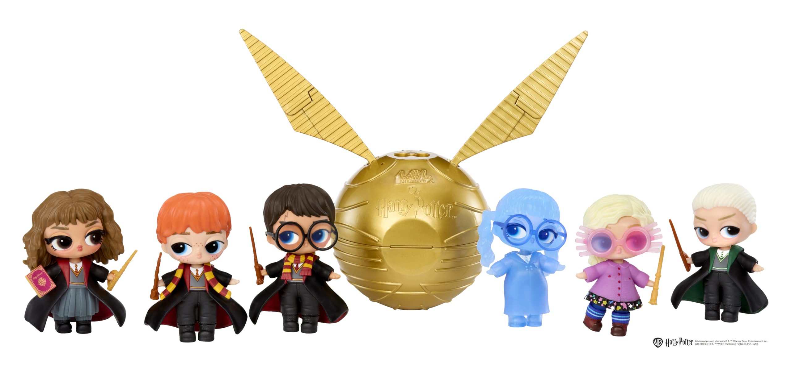 L.O.L. Surprise! Loves Harry Potter Collectable Tot Doll - Golden Snitch Ball | Ages 4+