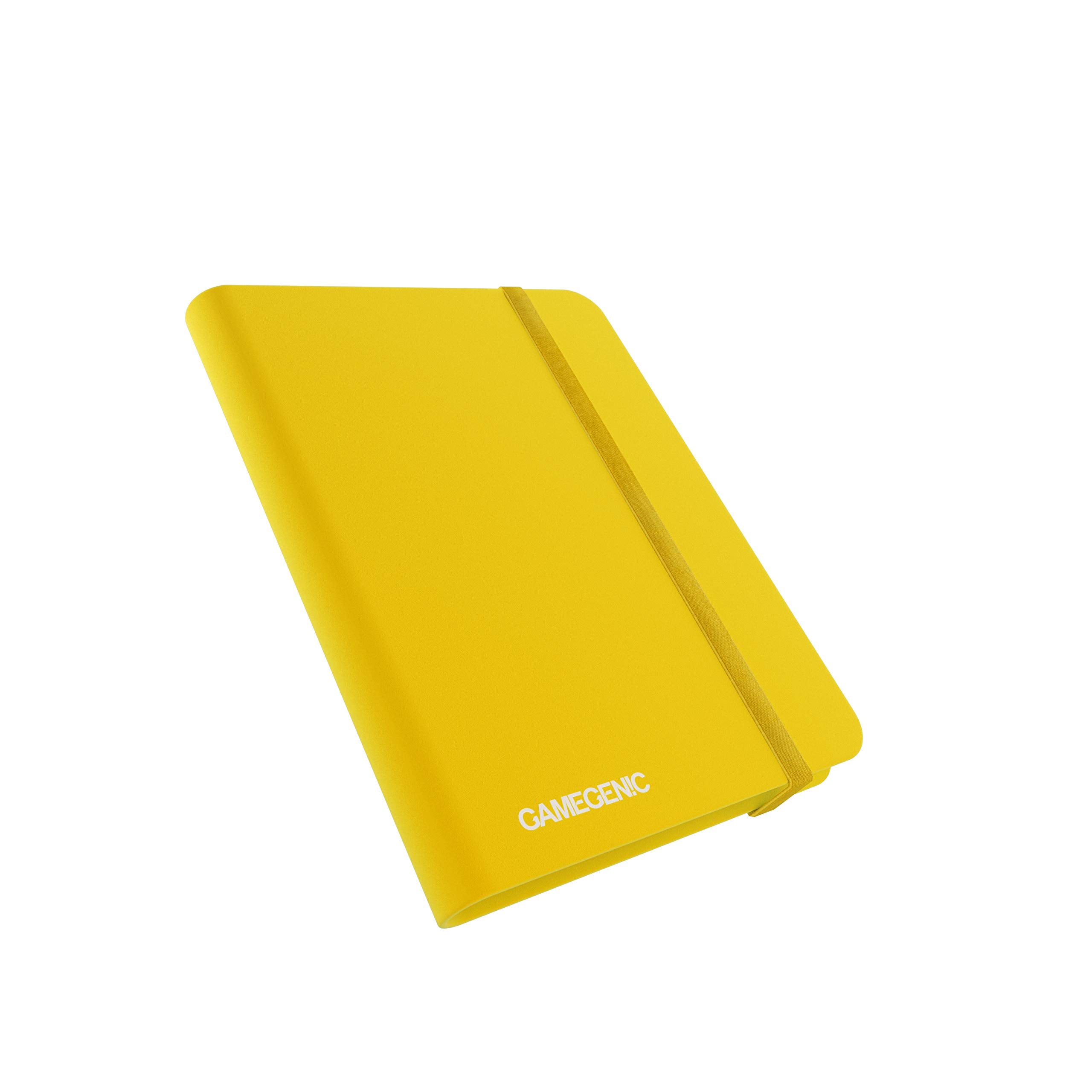 Gamegenic Casual Album 8-Pocket Yellow | Holds 160 Double-Sleeved Cards | PP Material 4
