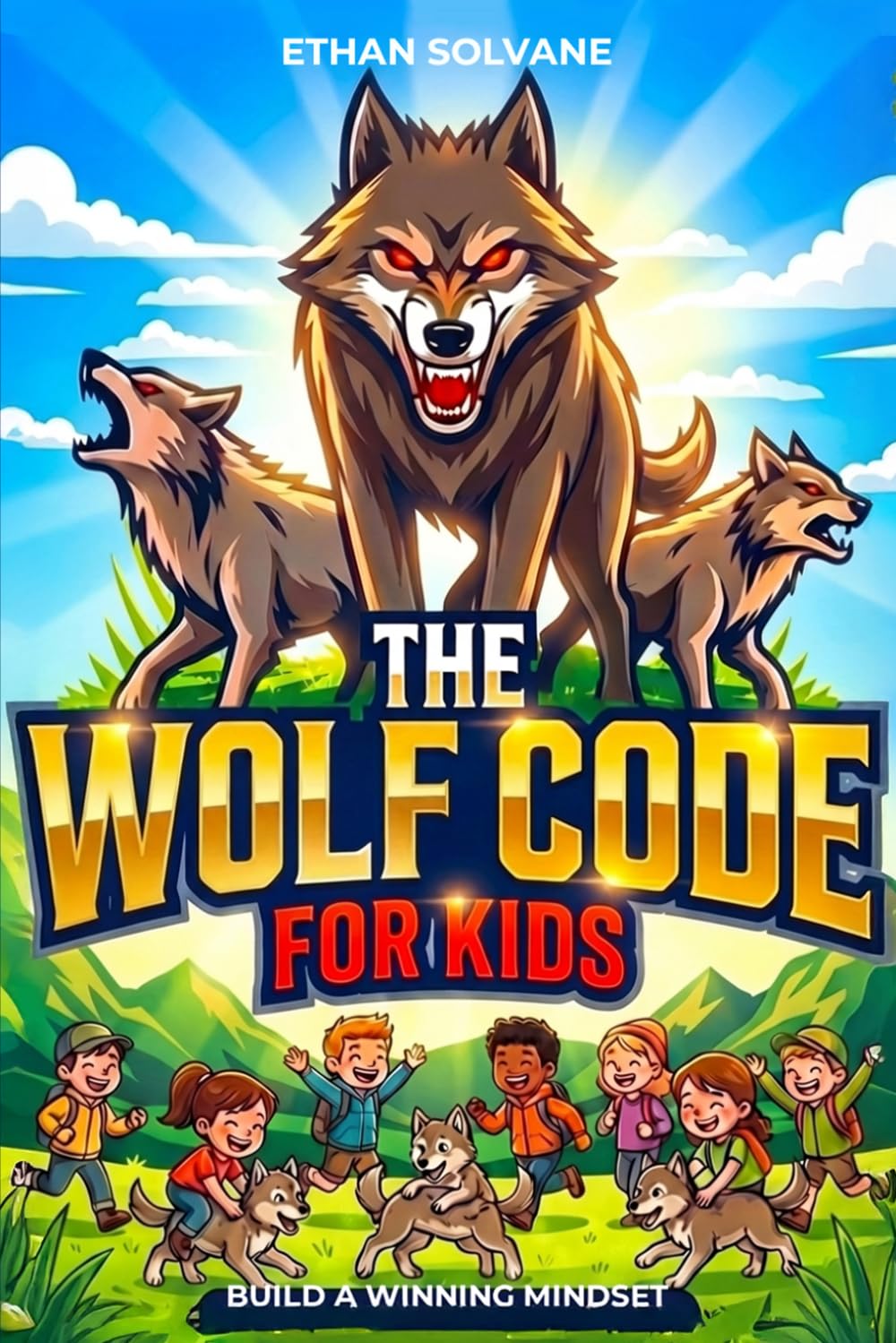 The Wolf Code Book for Kids by Ethan Solvane - Develop Confidence & Emotional Control | Paperback 1