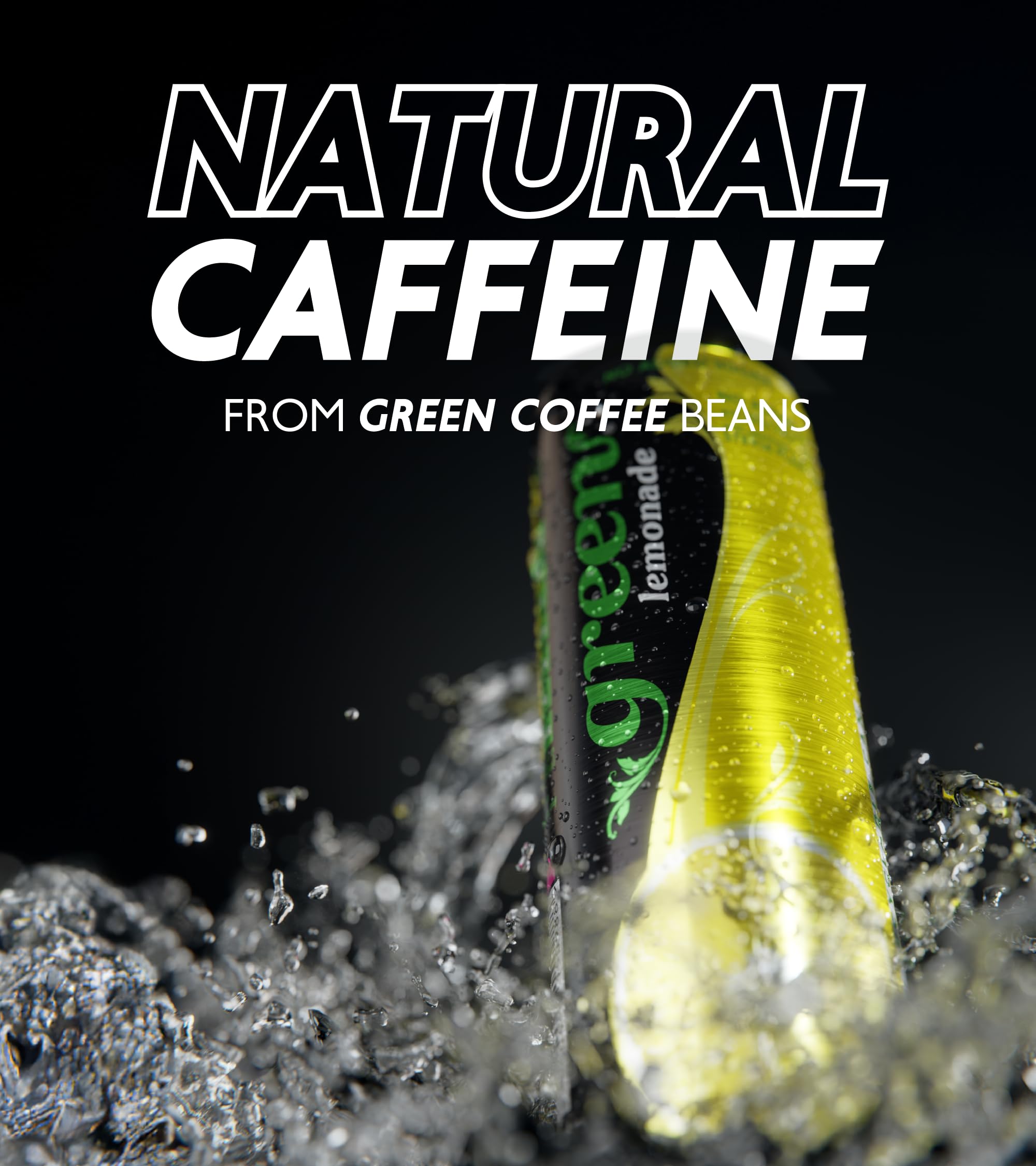 Green Cola Sparkling Lemonade - Low Calorie, Sugar-Free, 7% Lemon Juice | 4 x 330ml Pack