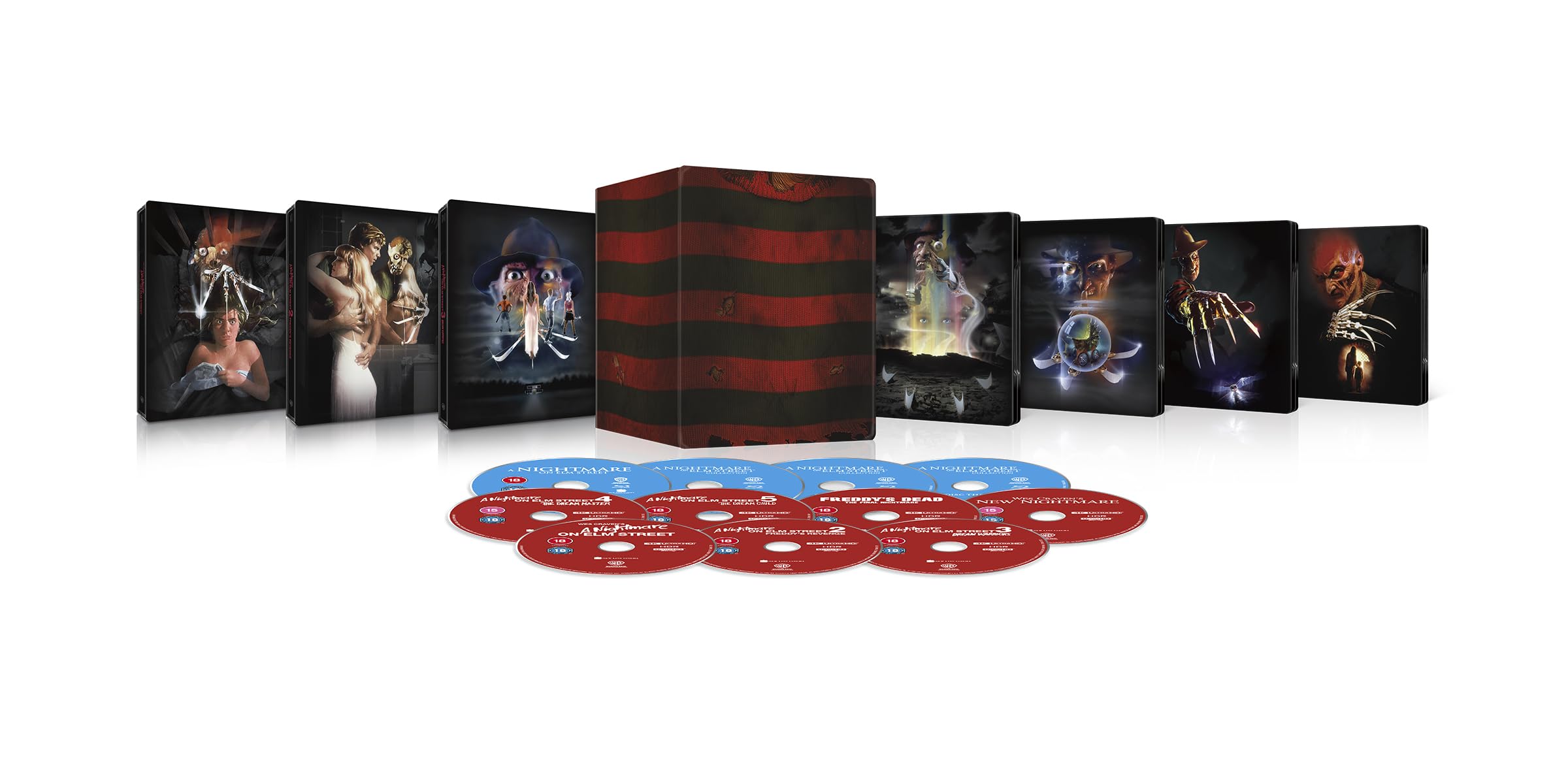 A Nightmare on Elm Street: The Steelbook Collection [4K UHD Blu-ray] 1