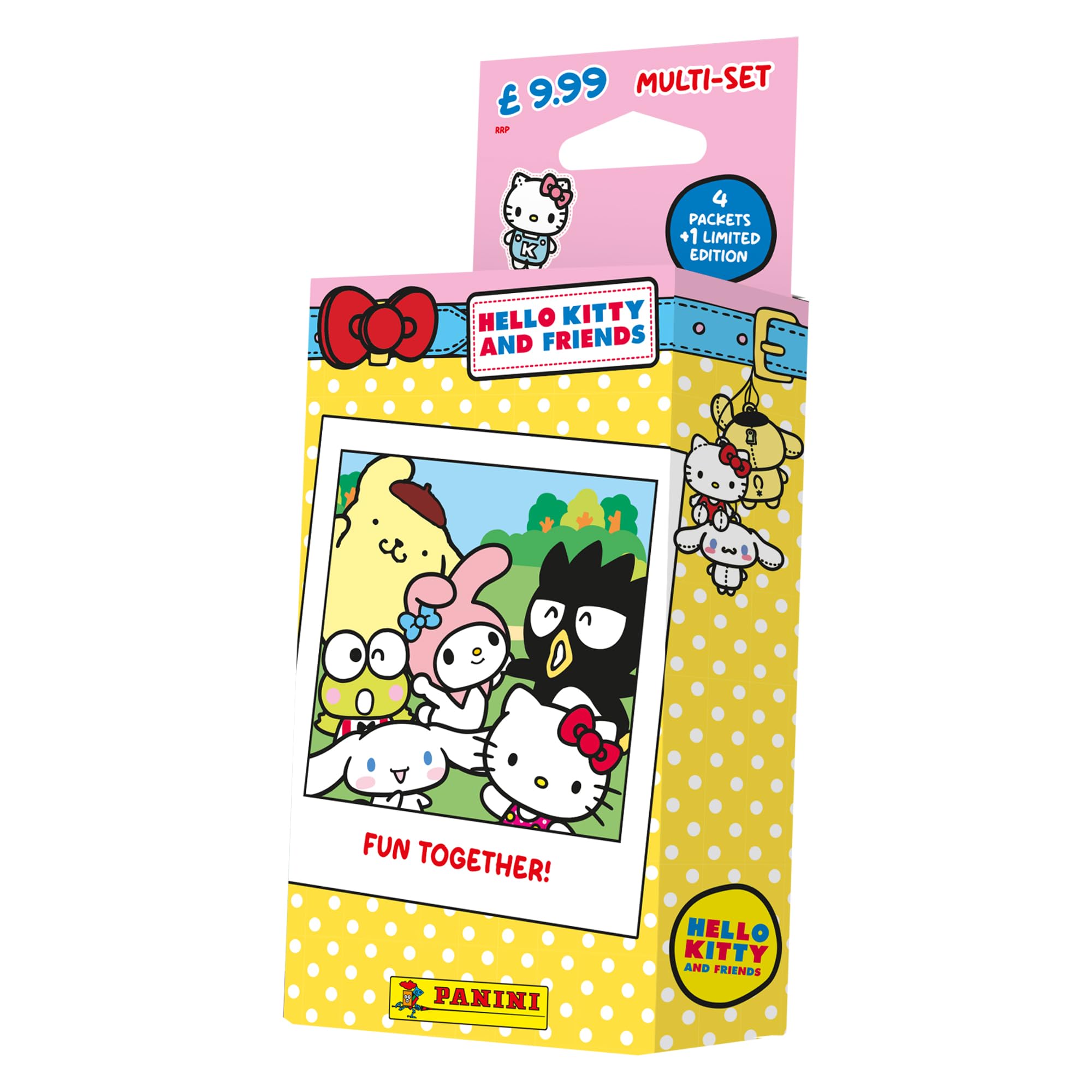Panini Hello Kitty & Friends Trading Card Collection Multiset | 4 Packs + 1 LE Card | 209 Cards to Collect