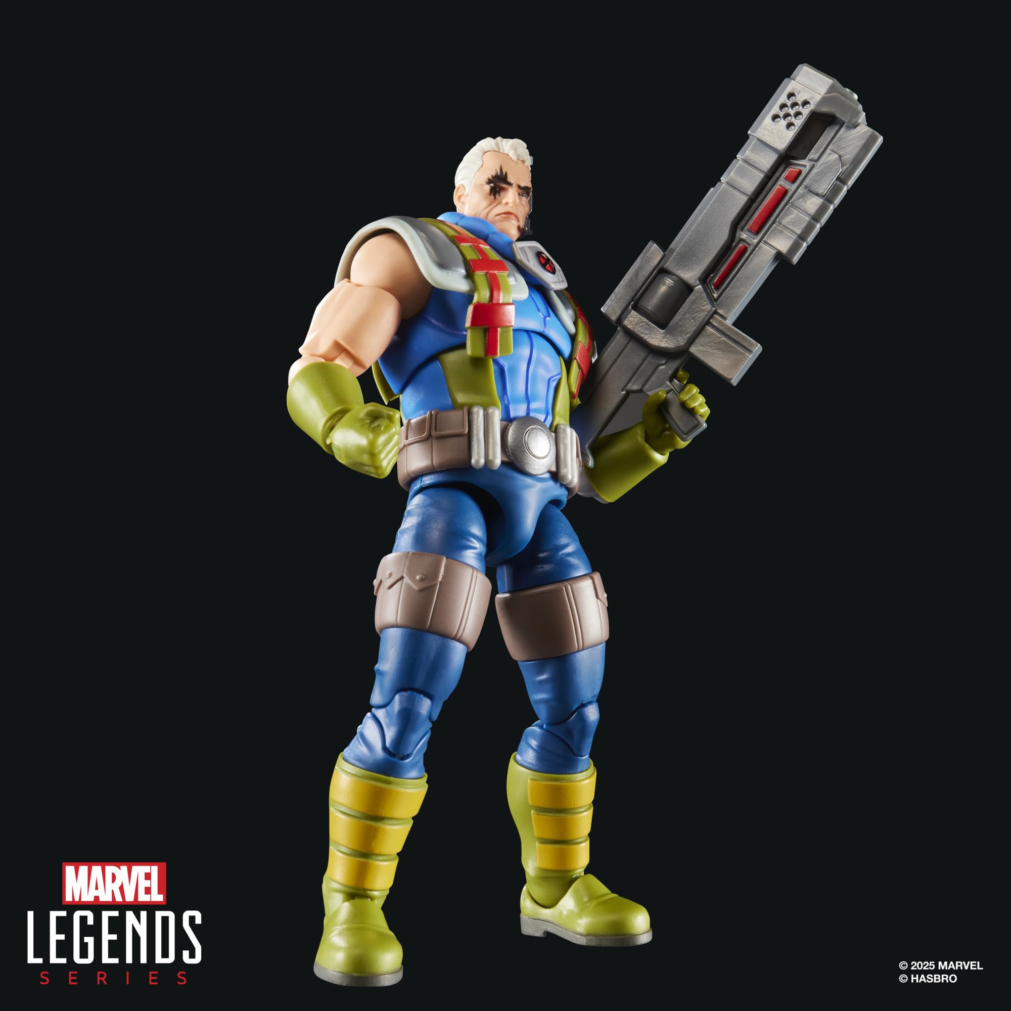 Marvel Legends X-Men '97 Cable Action Figure - 15 cm Scale, 6 Accessories, Ages 4+ 8