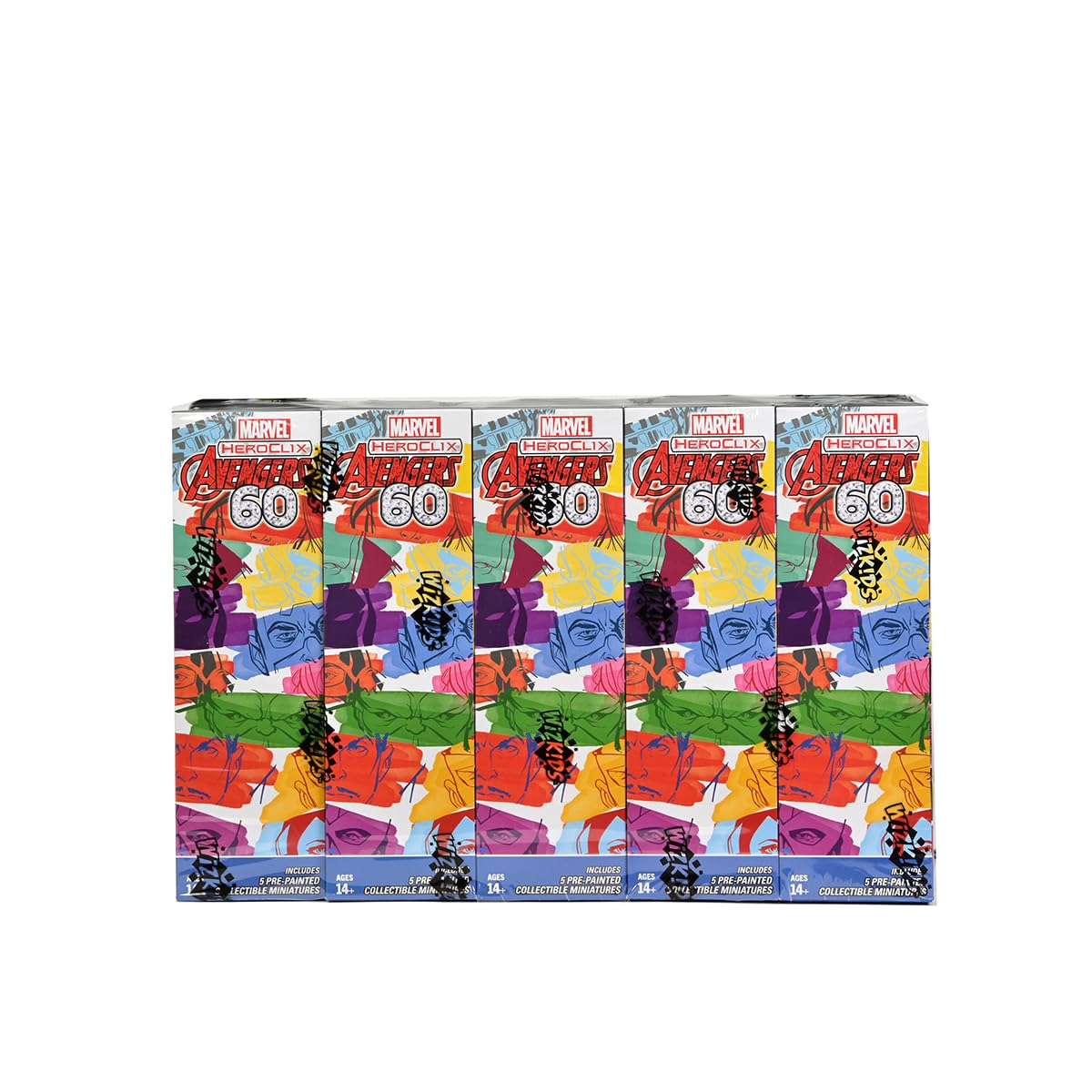 Wizkids Marvel Avengers 60th Anniversary Booster Brick (Box of 10) 10