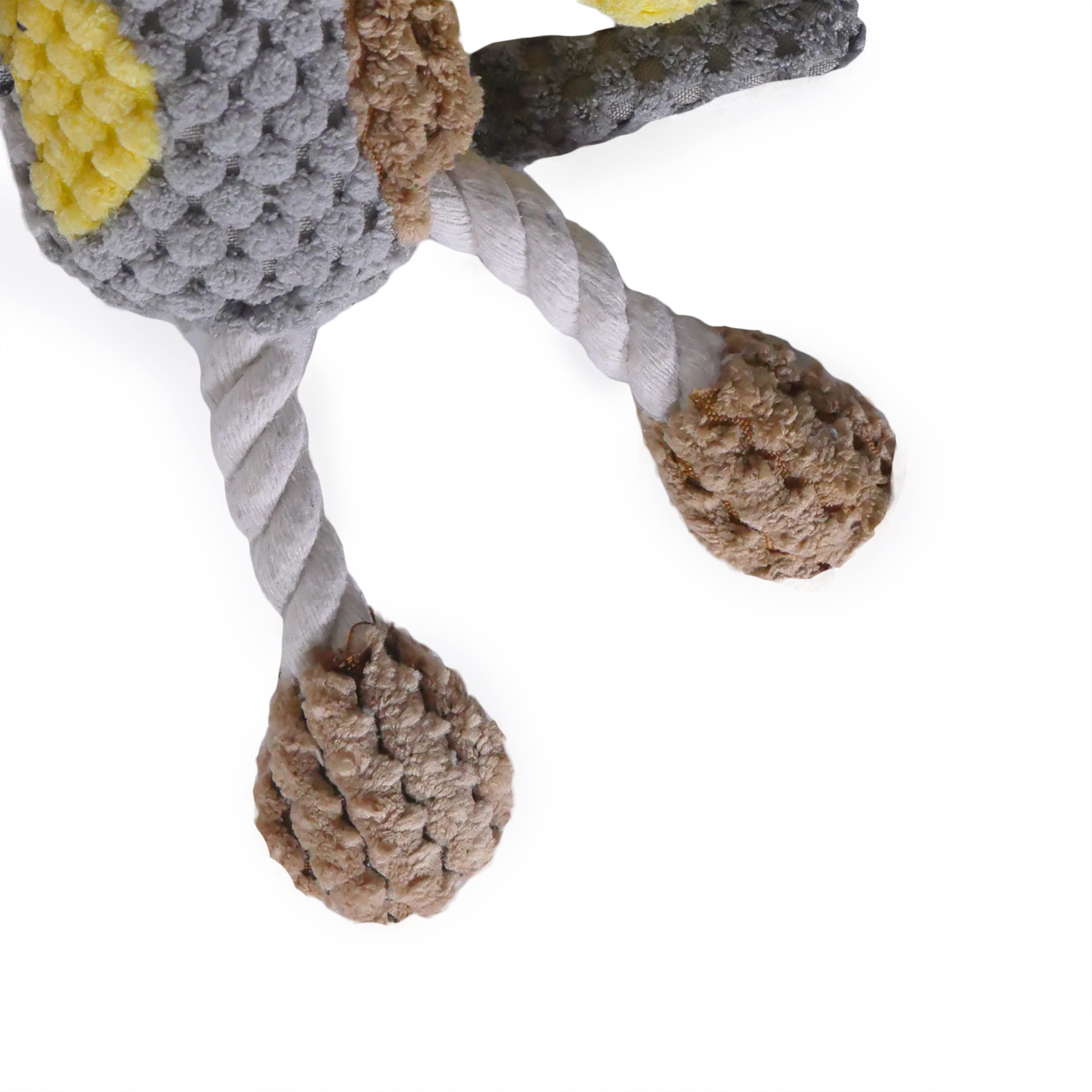 Rosewood Molly Mouse Dog Toy - Soft Plush with Squeaker | Ideal for Small Dogs & Puppies 5