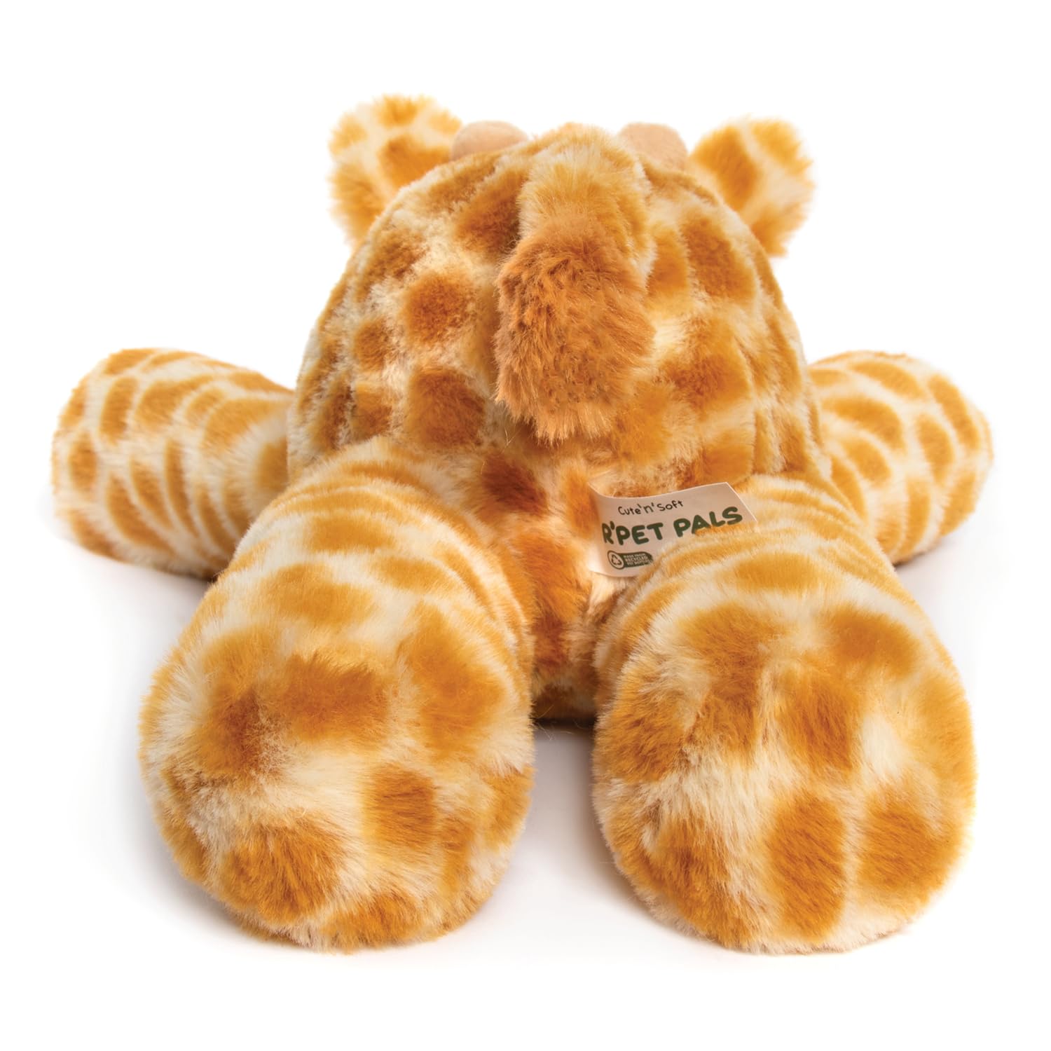 Lesser & Pavey RPET Pals Gina Laying Giraffe Plush - Eco-Friendly Stuffed Animal for Kids 4