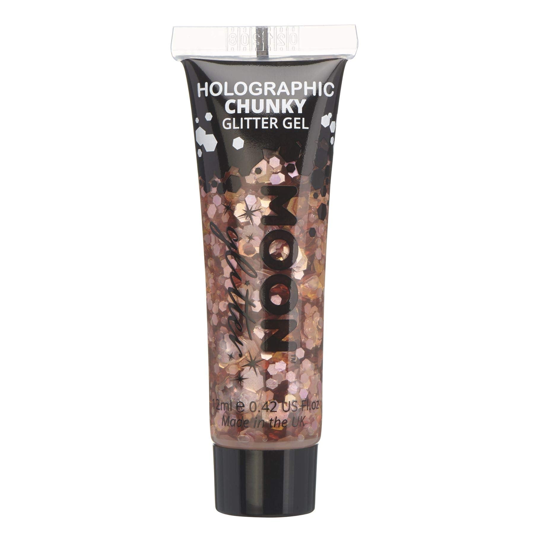 Moon Glitter - Holographic Chunky Glitter Gel for Face & Body (12ml) 10