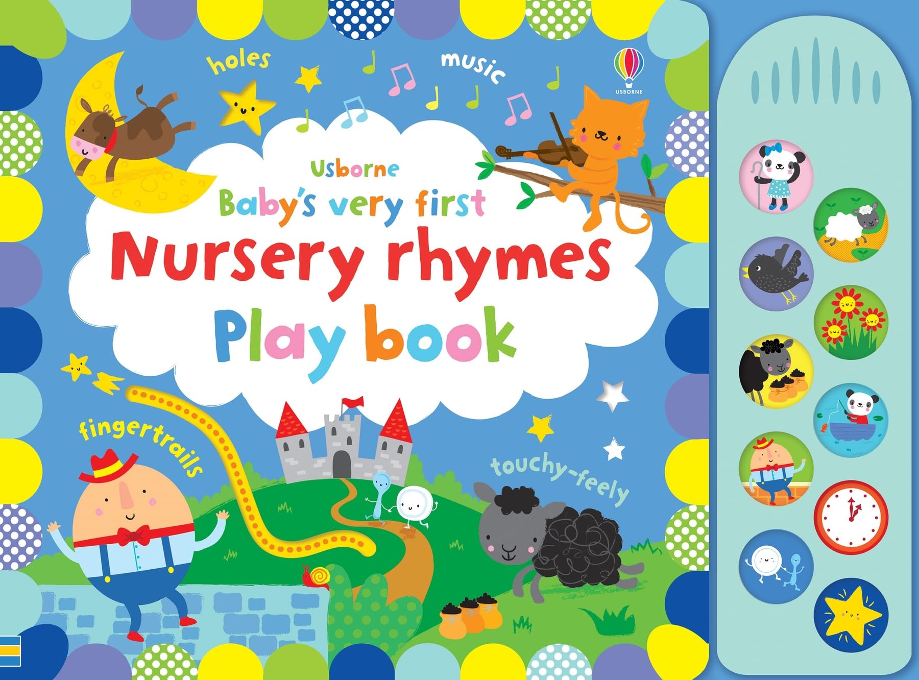 Usborne Baby's Very First Books - Baby's Very First Nursery Rhymes Playbook | Board Book | Fiona Watt 1